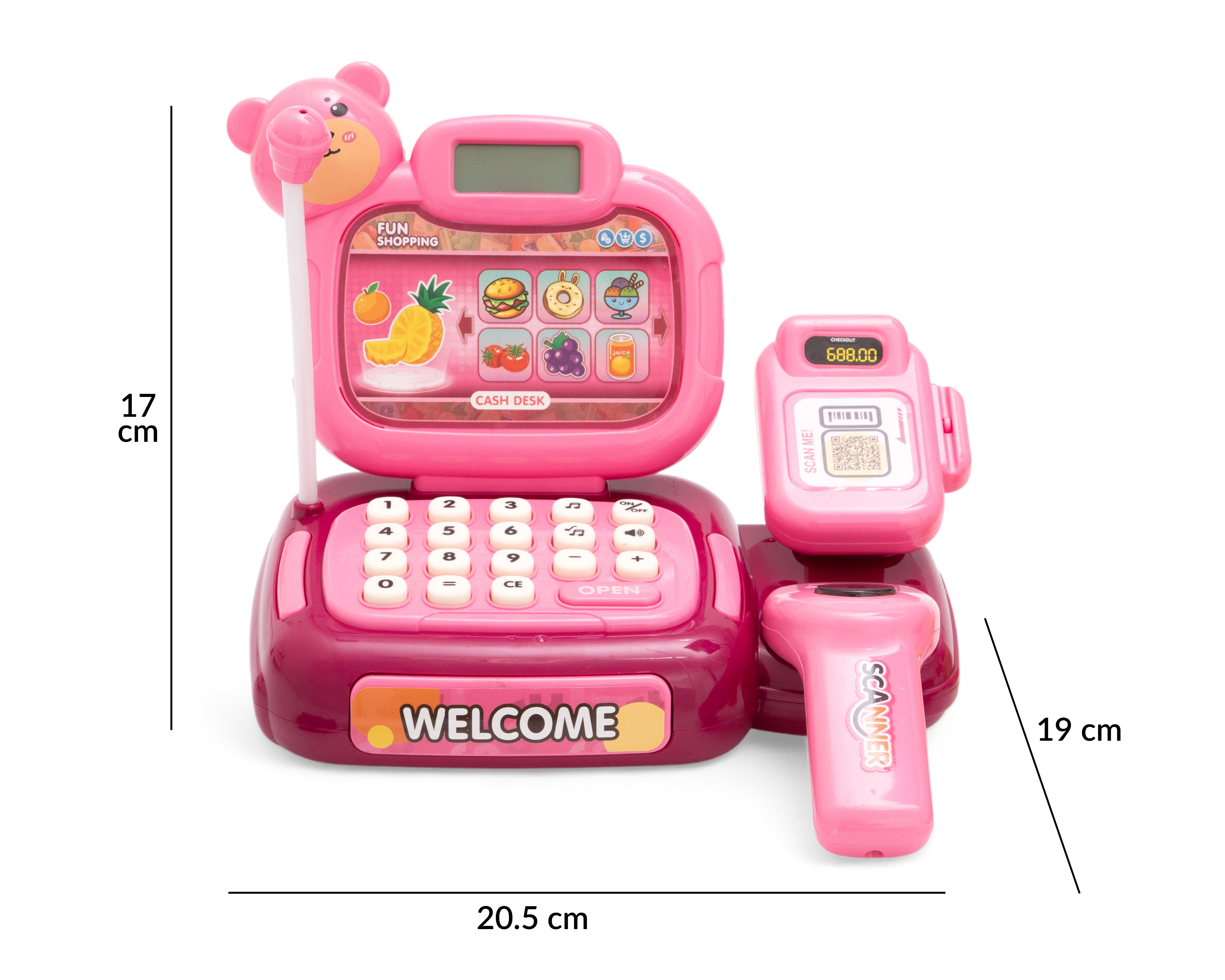 Foto 5 | Foto 5 | Caja Registradora Belúla con Accesorios