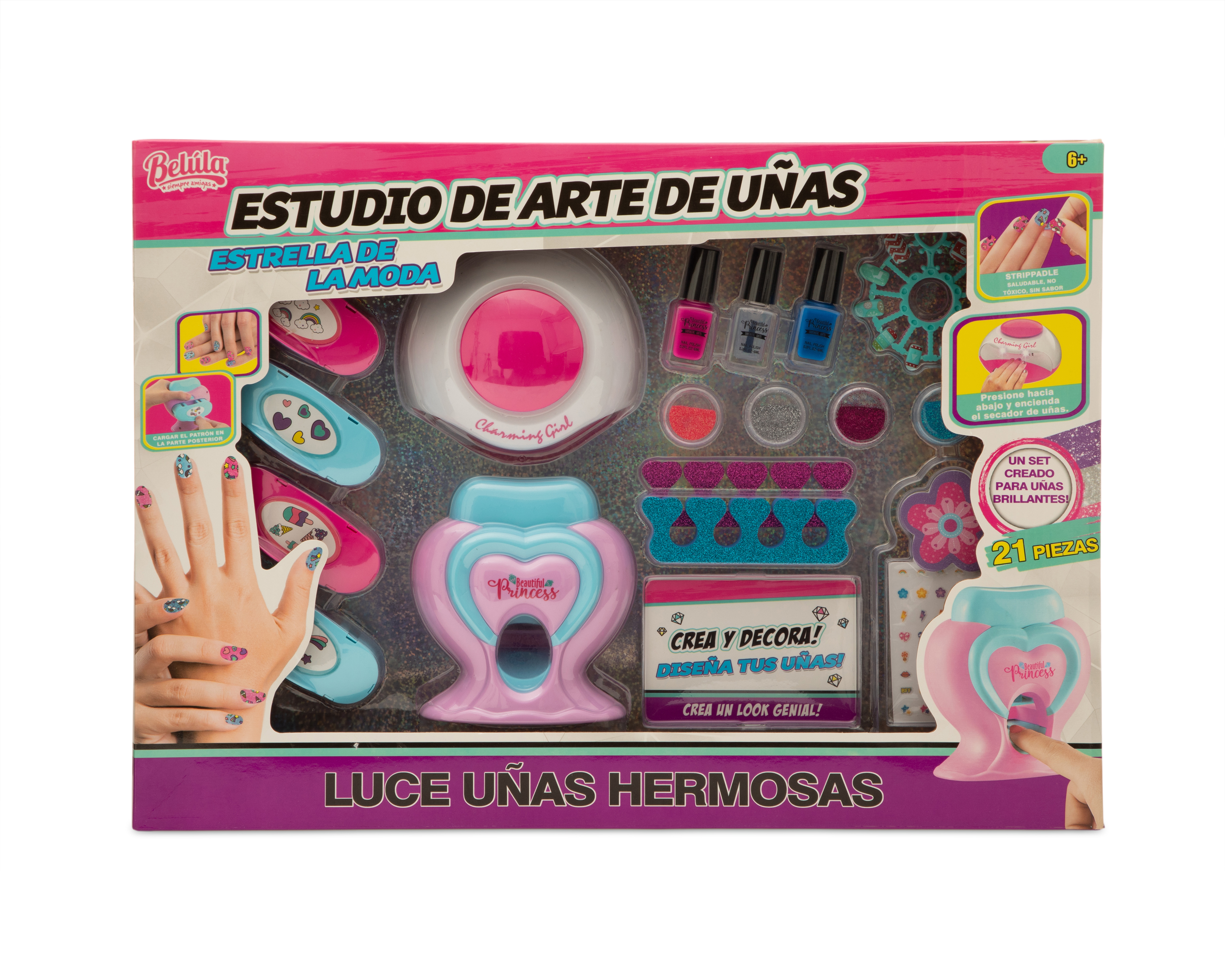 Foto 2 pulgar | Foto 1 | Estudio de Uñas Belúla 21 Piezas