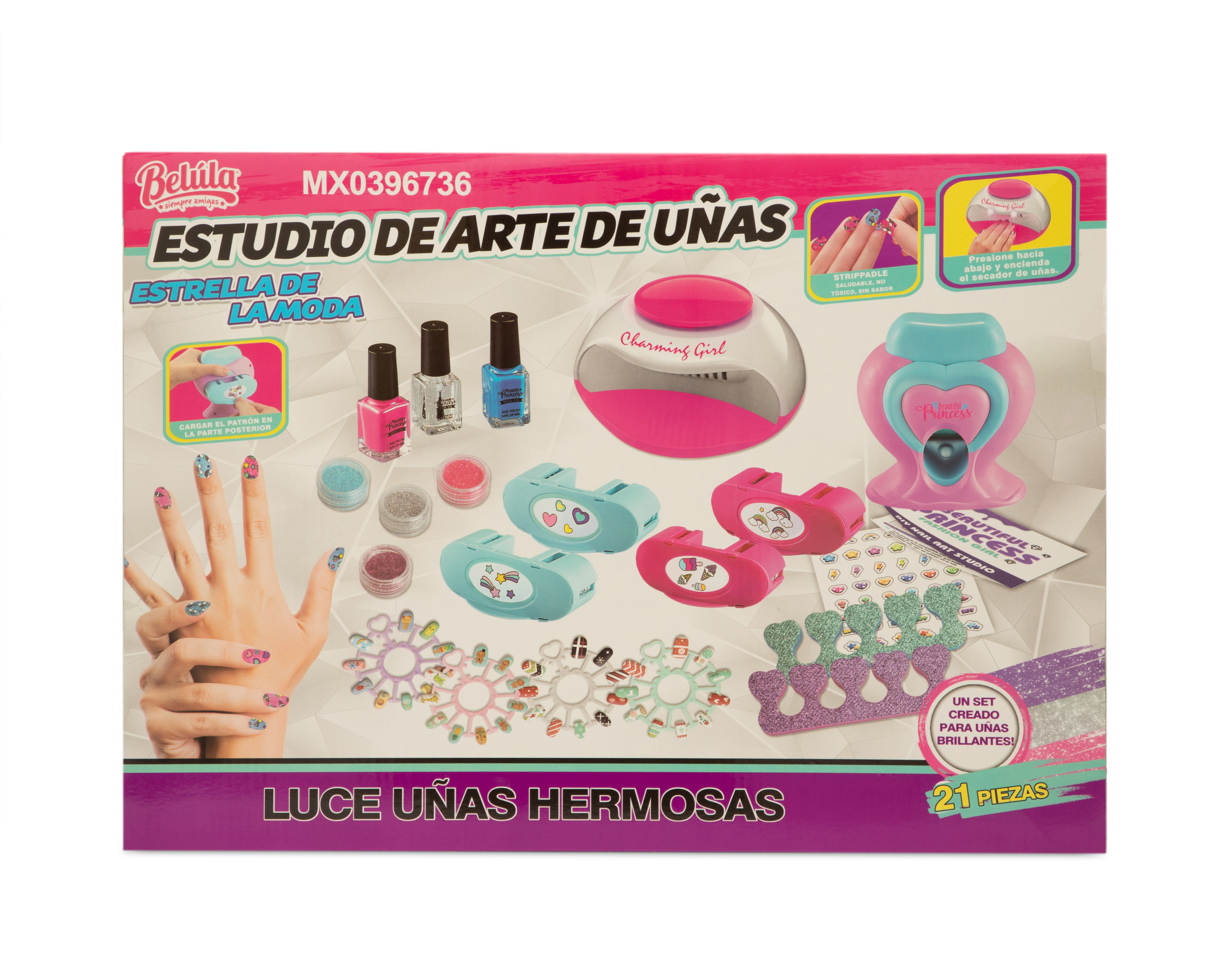 Foto 3 pulgar | Foto 2 | Estudio de Uñas Belúla 21 Piezas