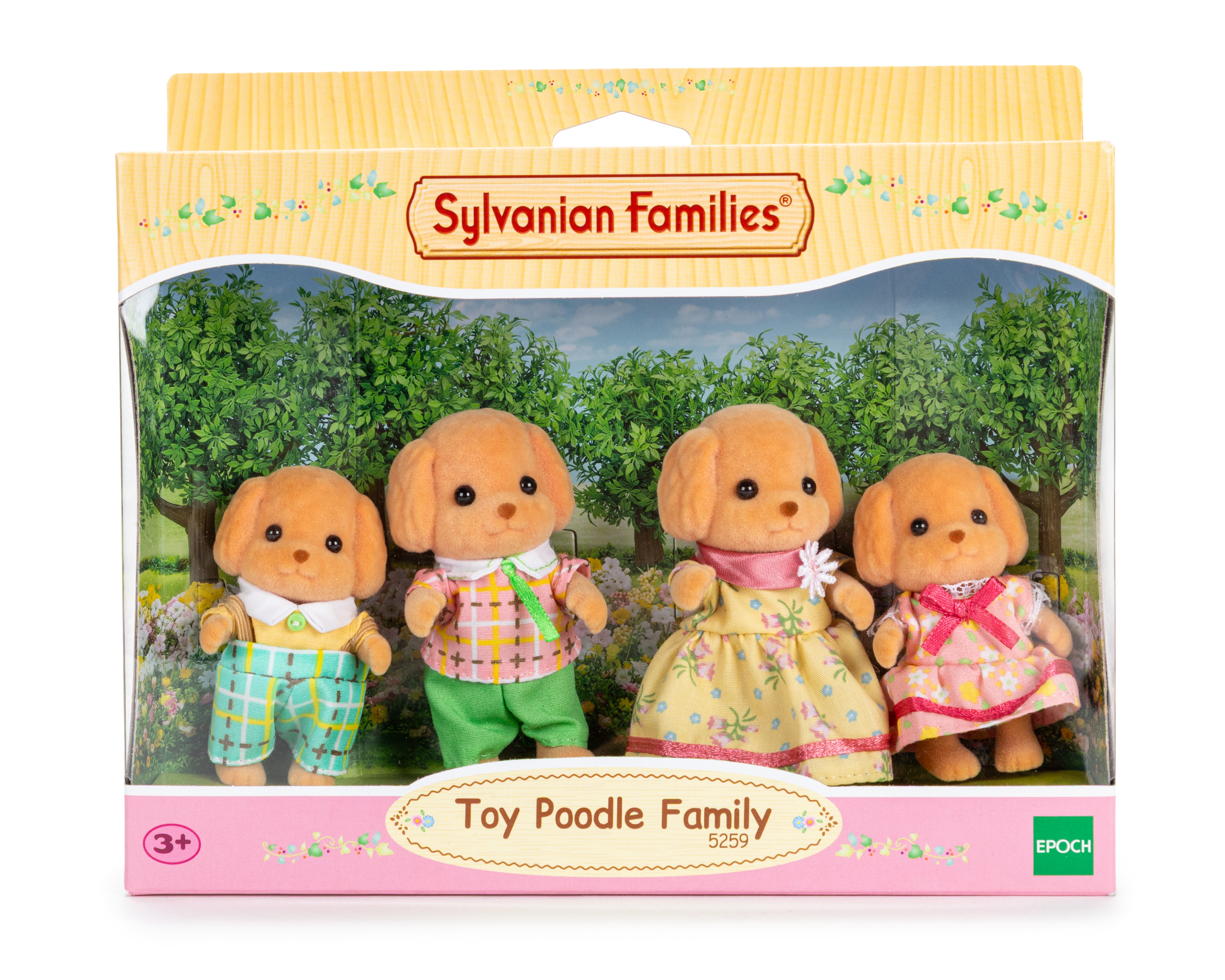 Set Familia de Caniches Sylvanian Families