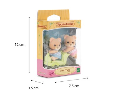 Foto 3 | Foto 3 | Figuras Osos Gemelos Sylvanian Families con Accesorio