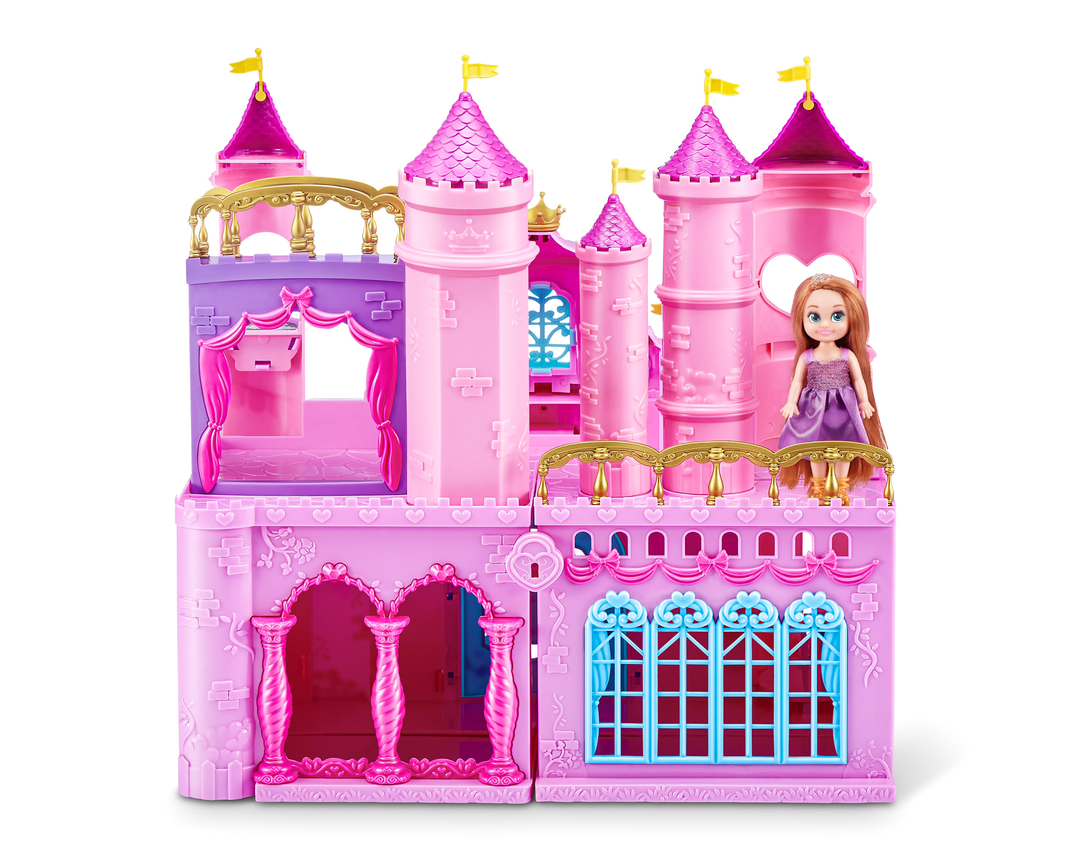 Foto 8 pulgar | Foto 7 | Castillo de Muñecas Zuru Rosa