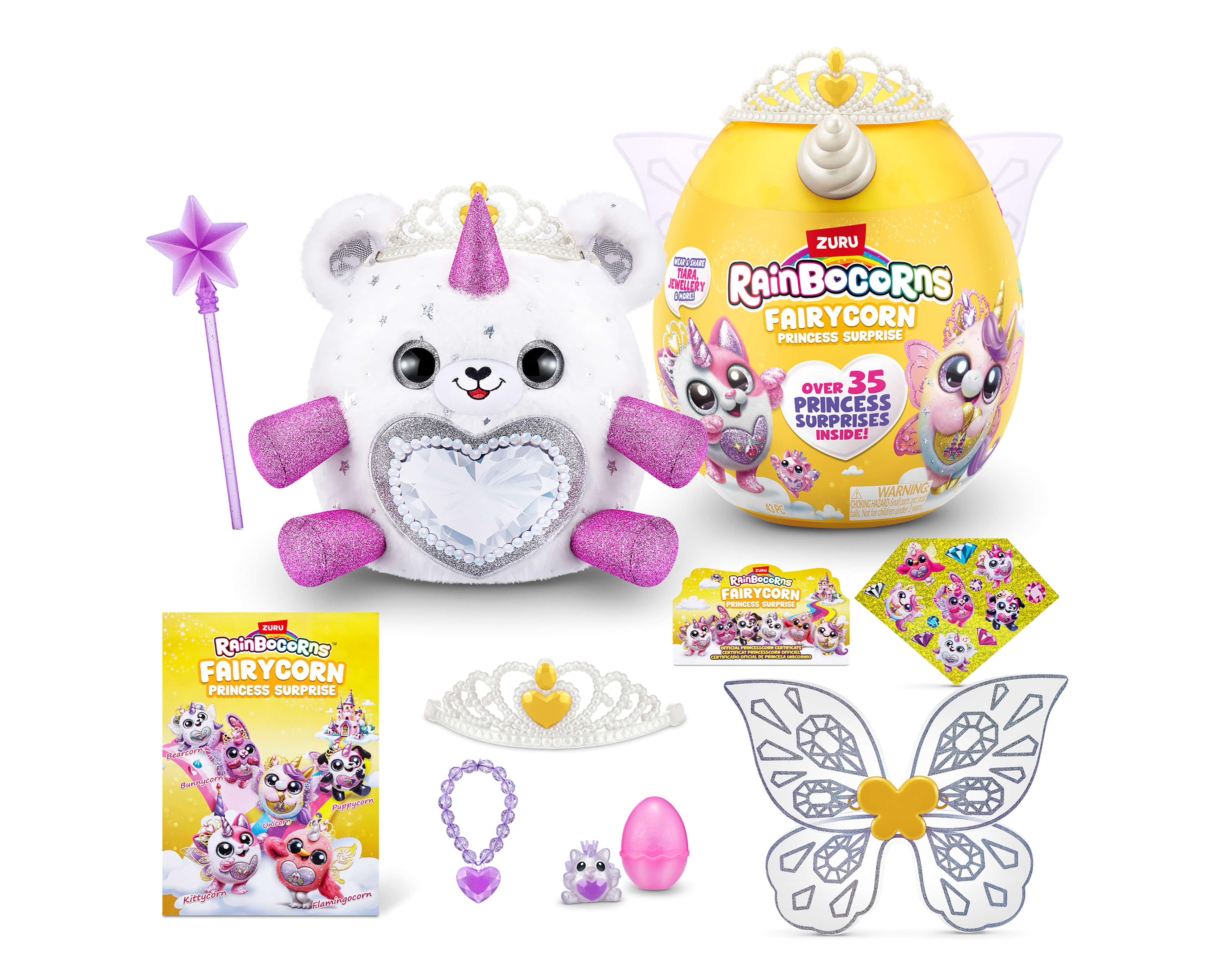 Foto 3 | Foto 3 | Set Huevo Sorpresa Zuru Rainbocorns Fairycorn con Accesorios 1 Set al Azar