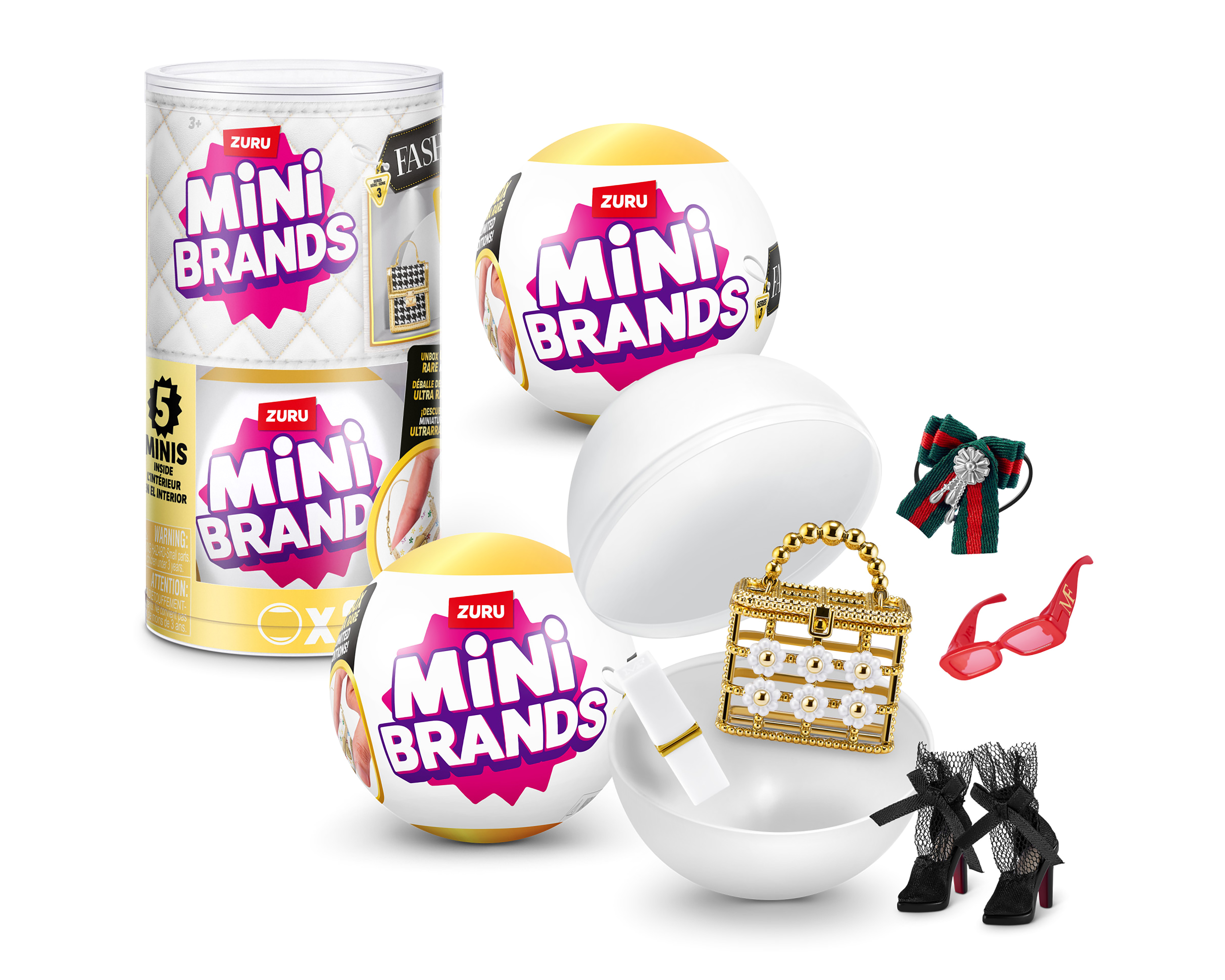 Cilindro con Esferas Zuru Fashion Hand Bags Mini Brands con Set al Azar