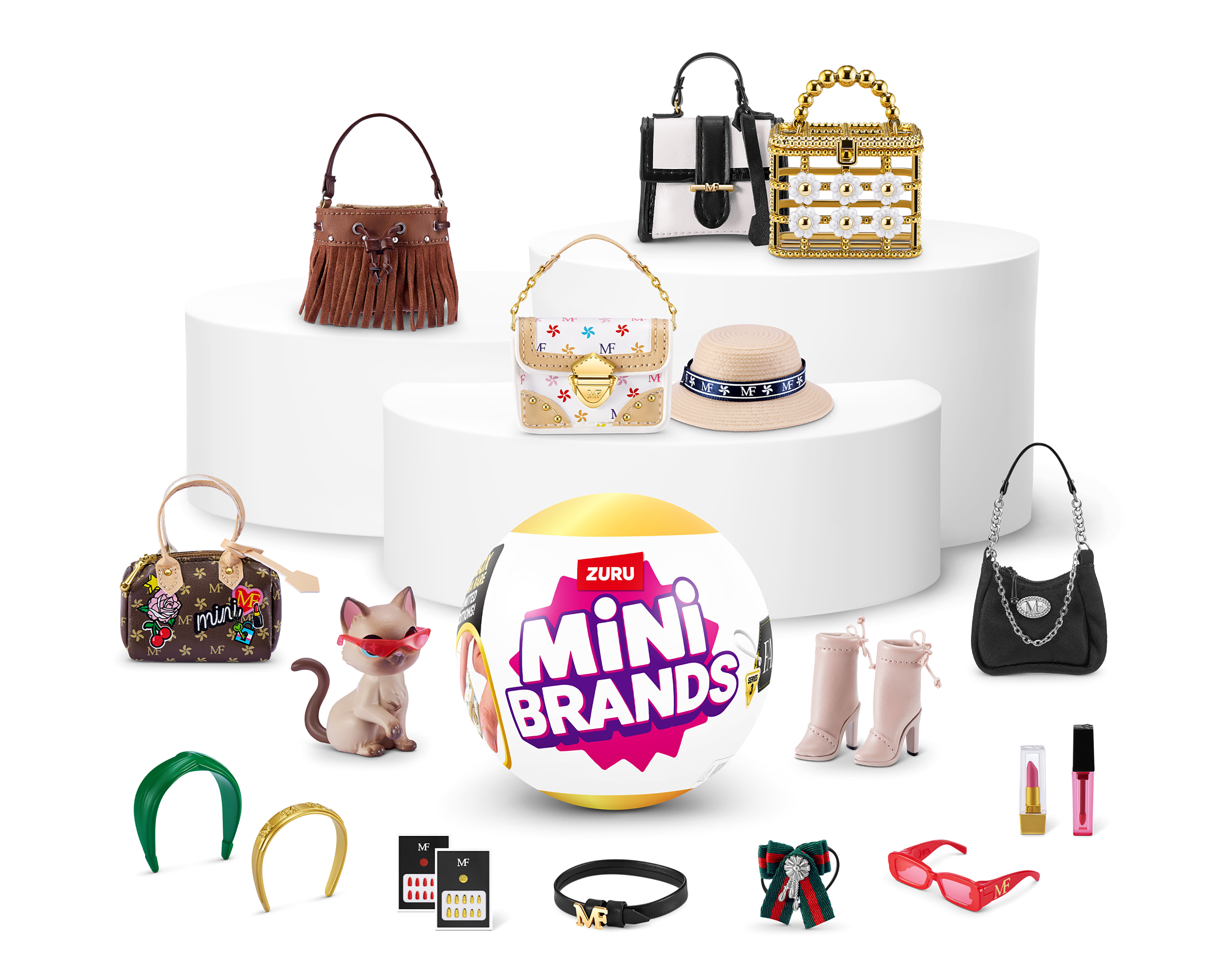 Foto 2 | Foto 2 | Cilindro con Esferas Zuru Fashion Hand Bags Mini Brands con Set al Azar