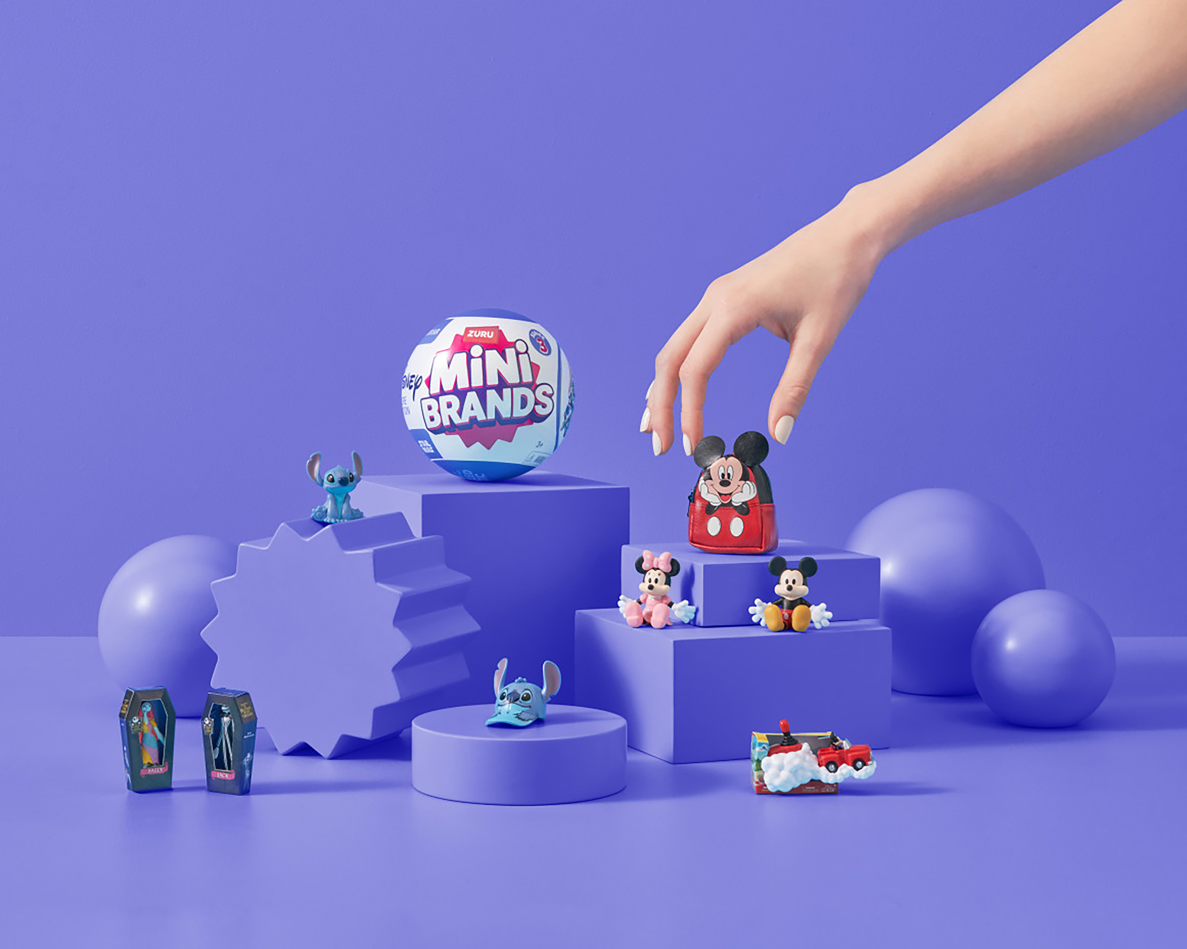 Foto 3 | Foto 3 | Cilindro con Esferas Zuru Disney Mini Brands 1 Set al Azar