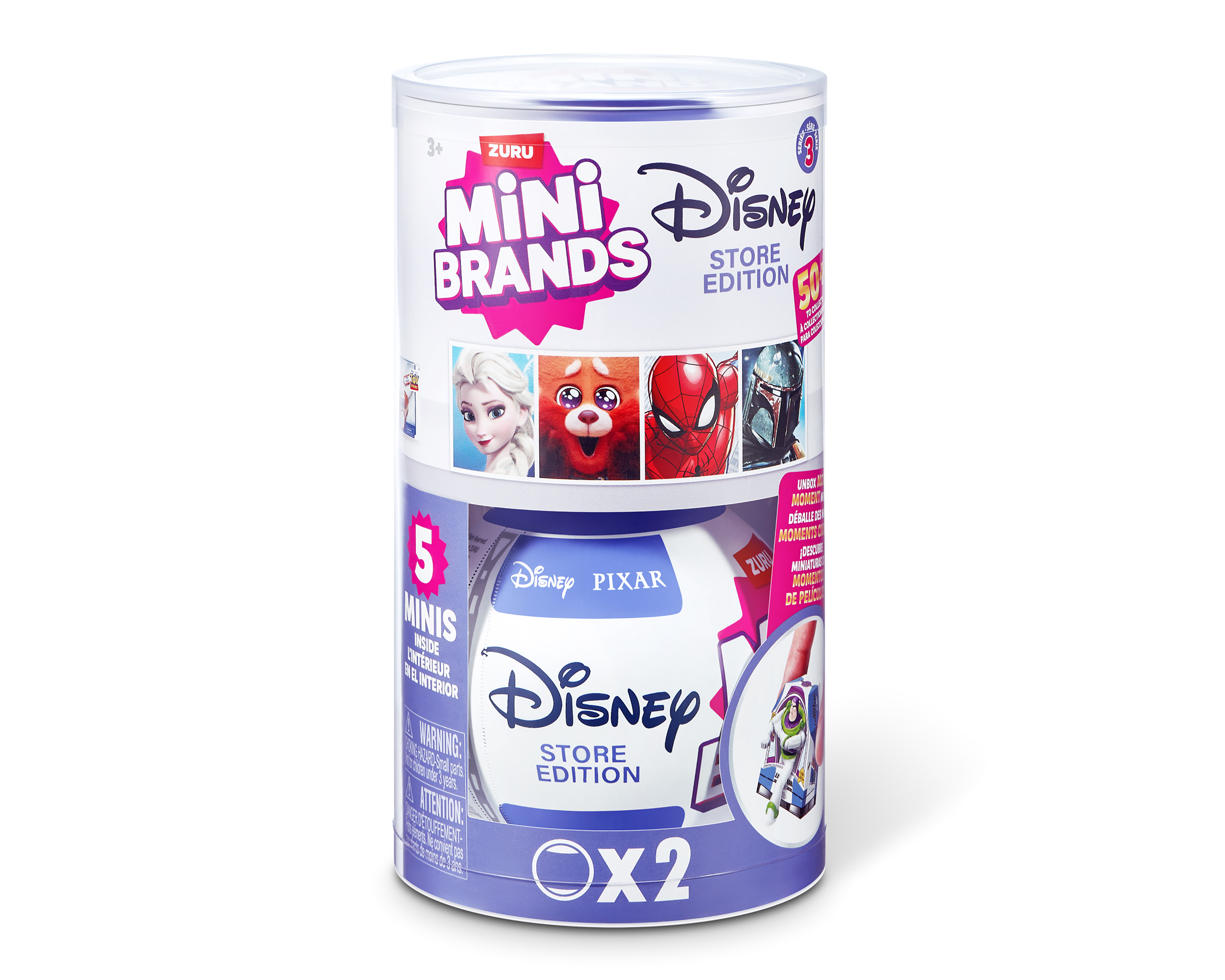 Foto 5 pulgar | Foto 4 | Cilindro con Esferas Zuru Disney Mini Brands 1 Set al Azar