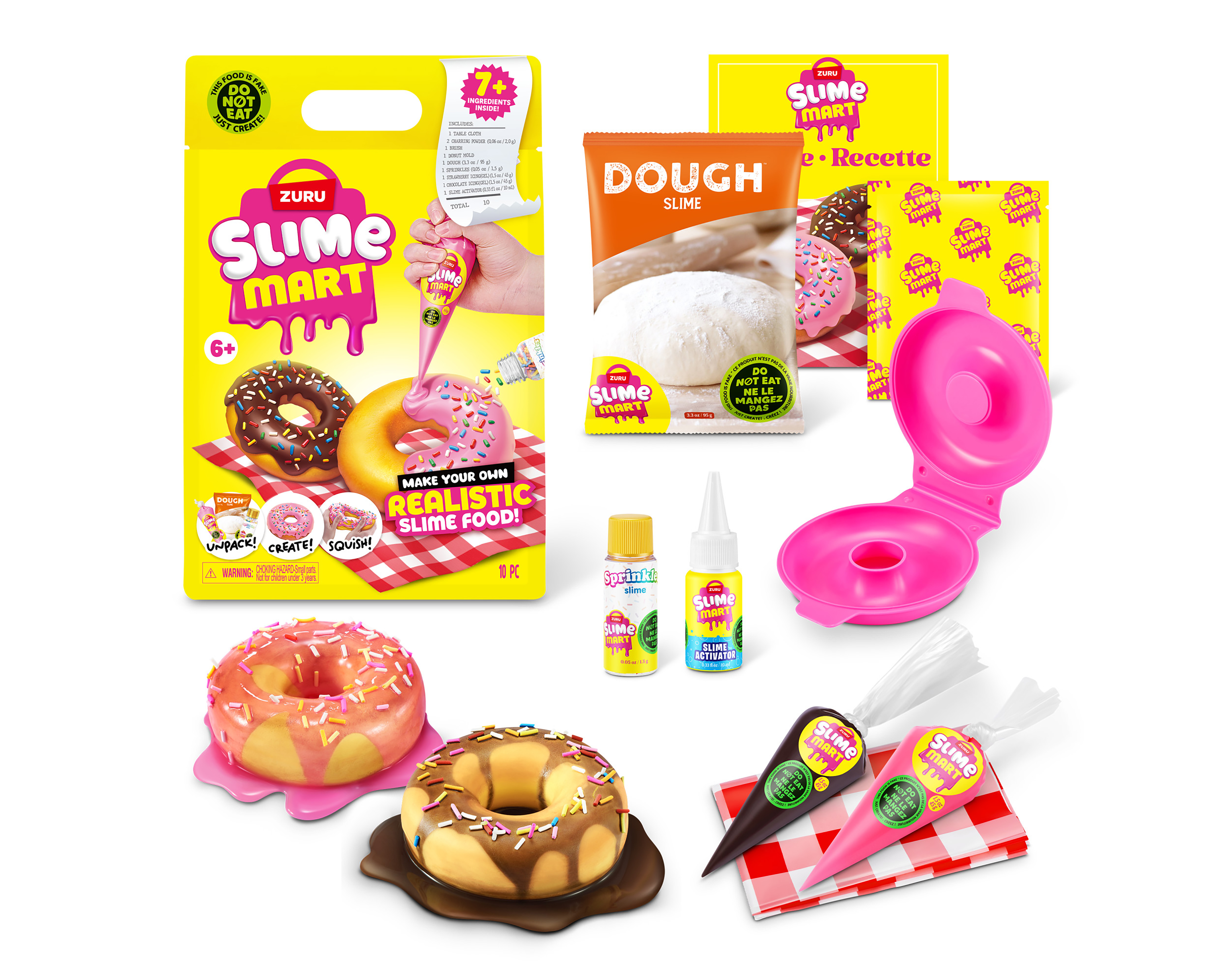 Foto 2 pulgar | Foto 1 | Slime Mart Zuru Comida Realista