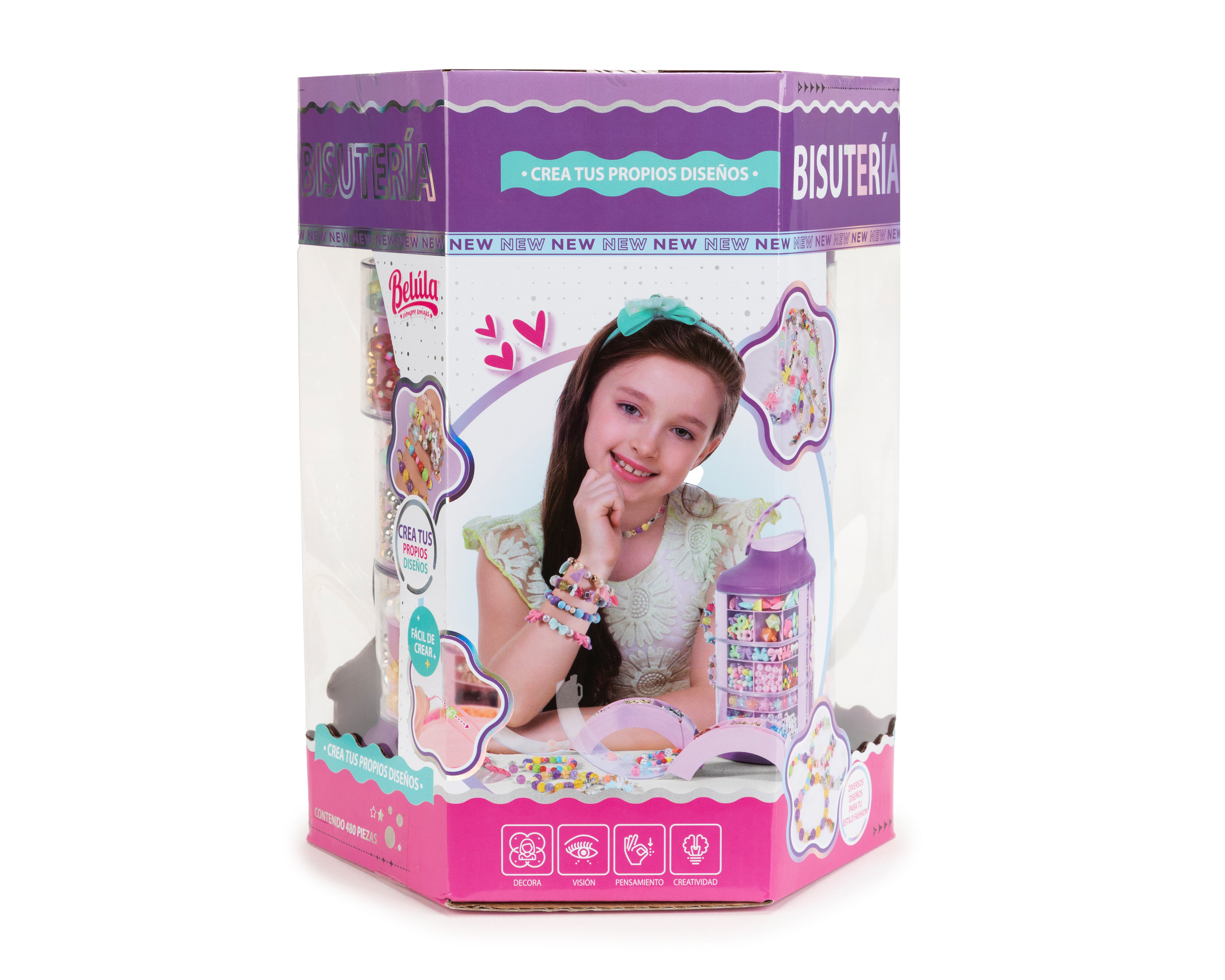 Foto 4 | Foto 4 | Kit para Hacer Pulseras Belúla 480 Piezas