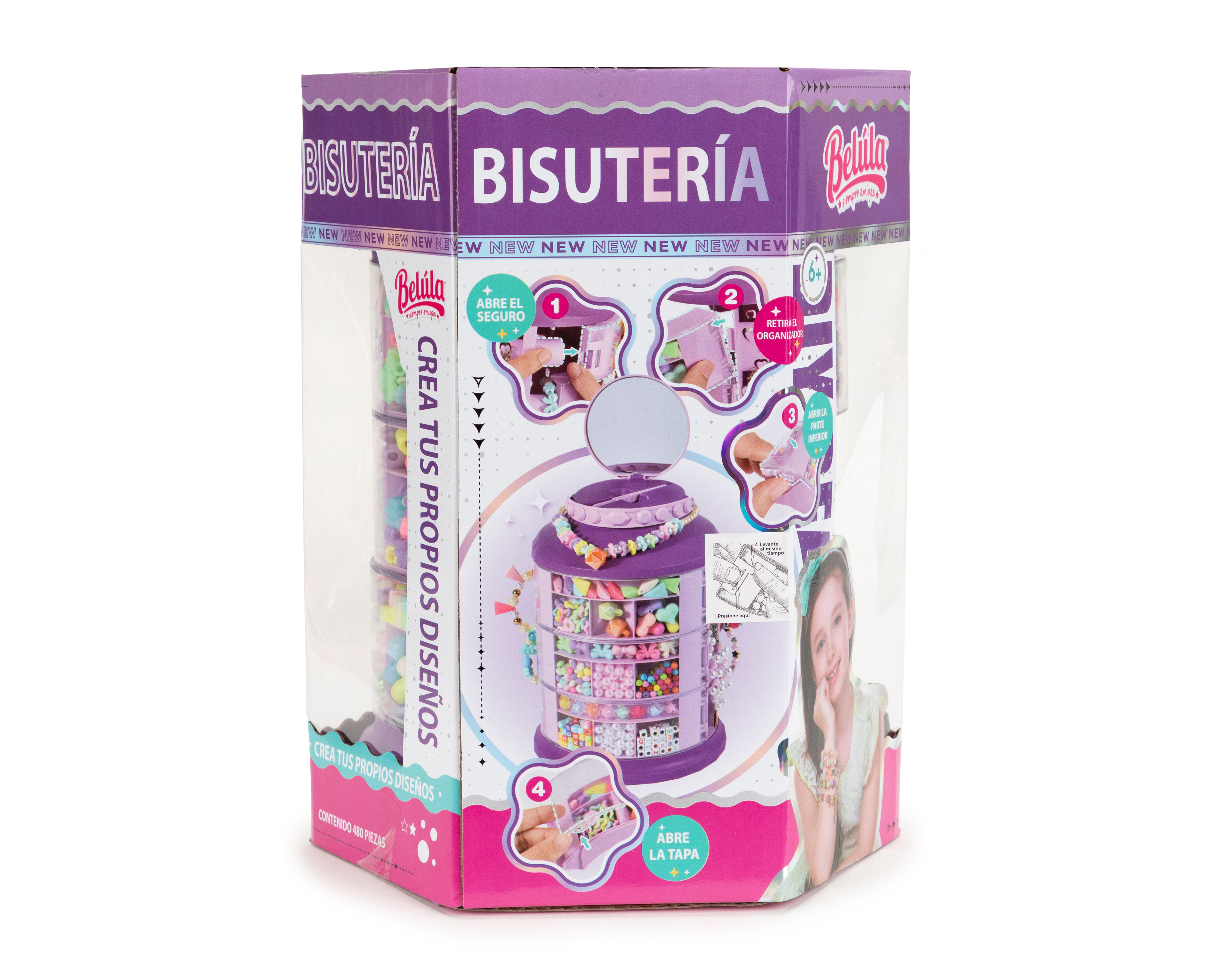 Foto 5 | Foto 5 | Kit para Hacer Pulseras Belúla 480 Piezas