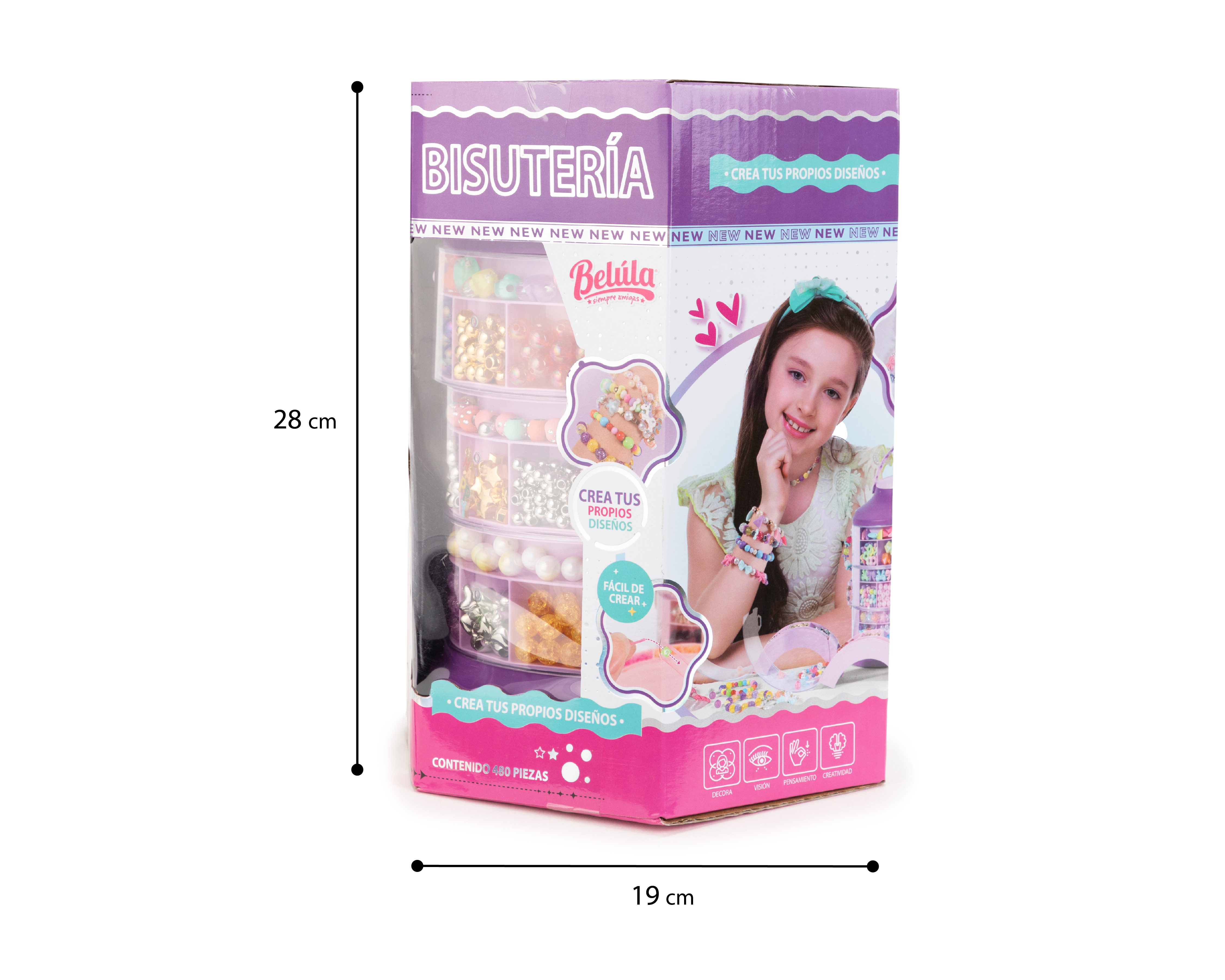Foto 6 | Foto 6 | Kit para Hacer Pulseras Belúla 480 Piezas