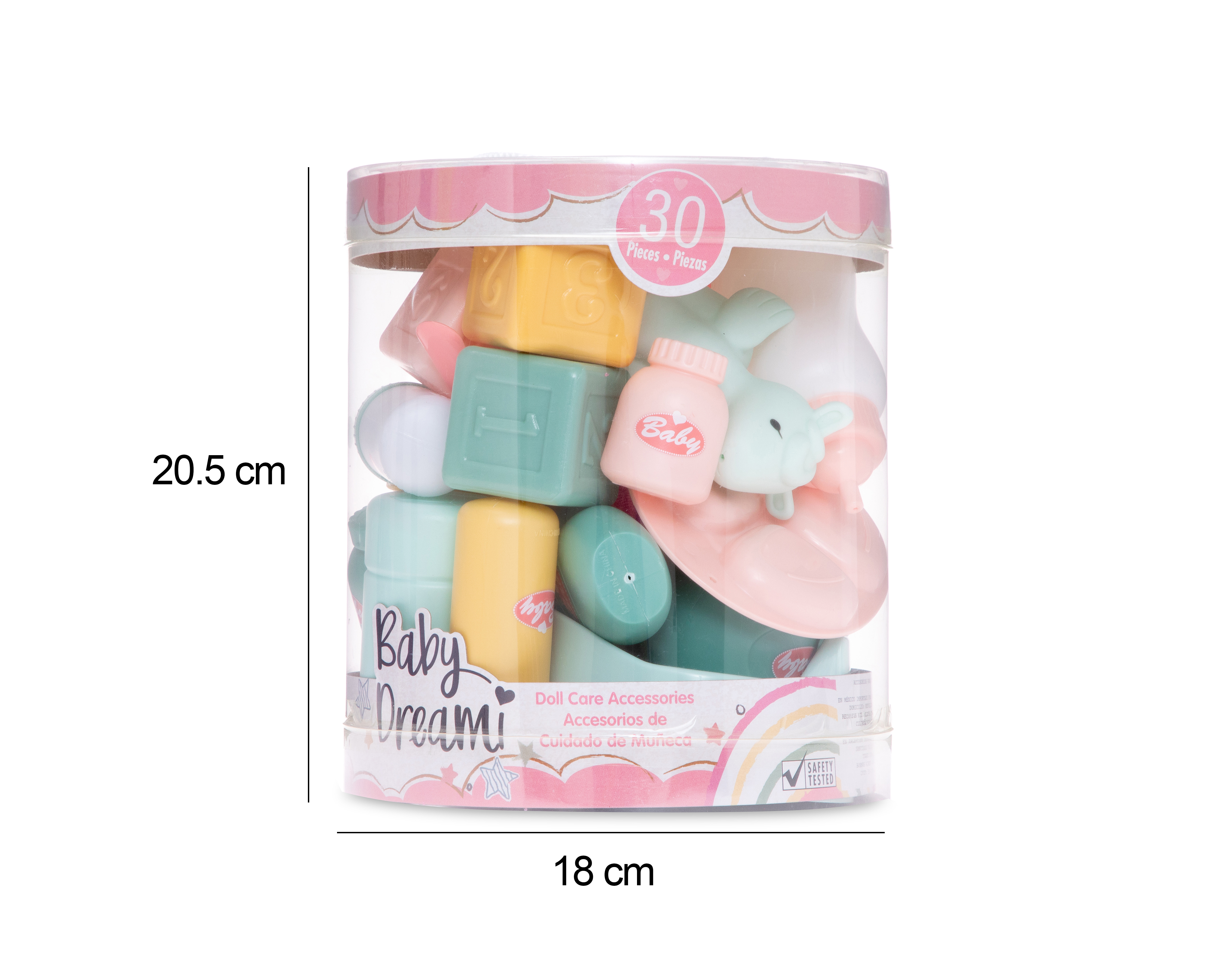Foto 5 pulgar | Foto 4 | Juego de Accesorios para Muñeca Baby Dreami 30 Piezas