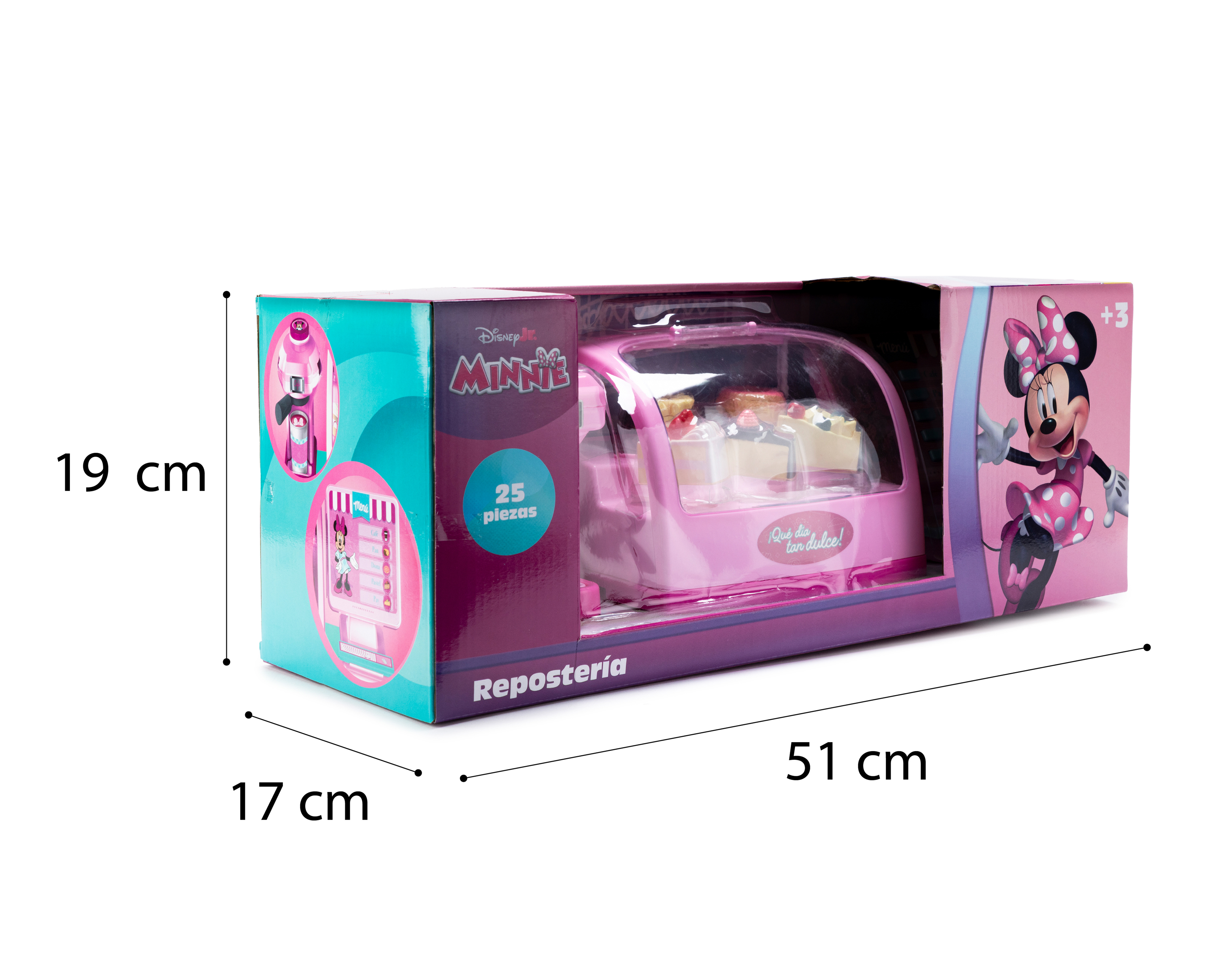 Foto 4 pulgar | Foto 3 | Juego de Repostería Disney Minnie Mouse 25 Piezas