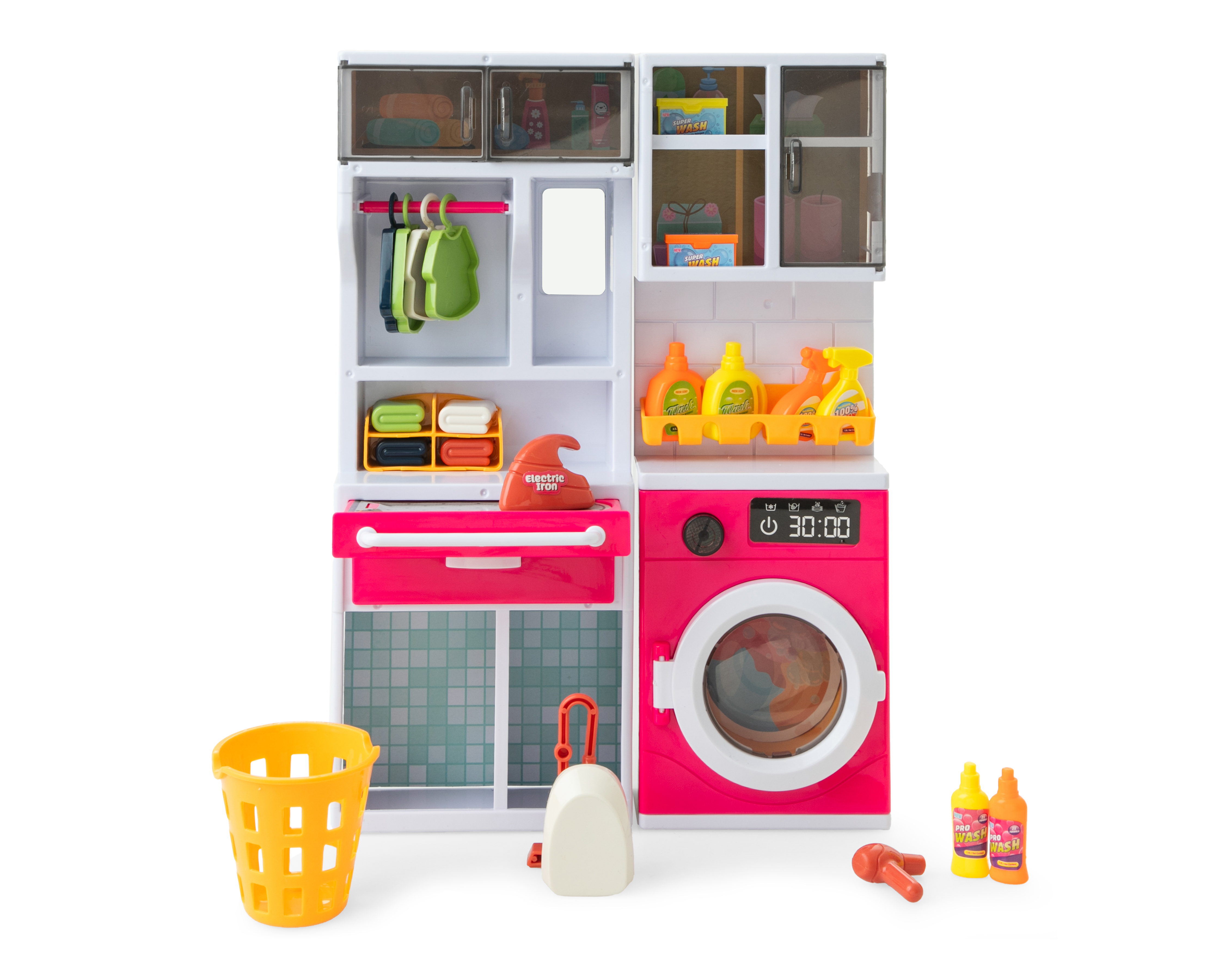 Set de Lavandería de Juguete Belúla con Accesorios