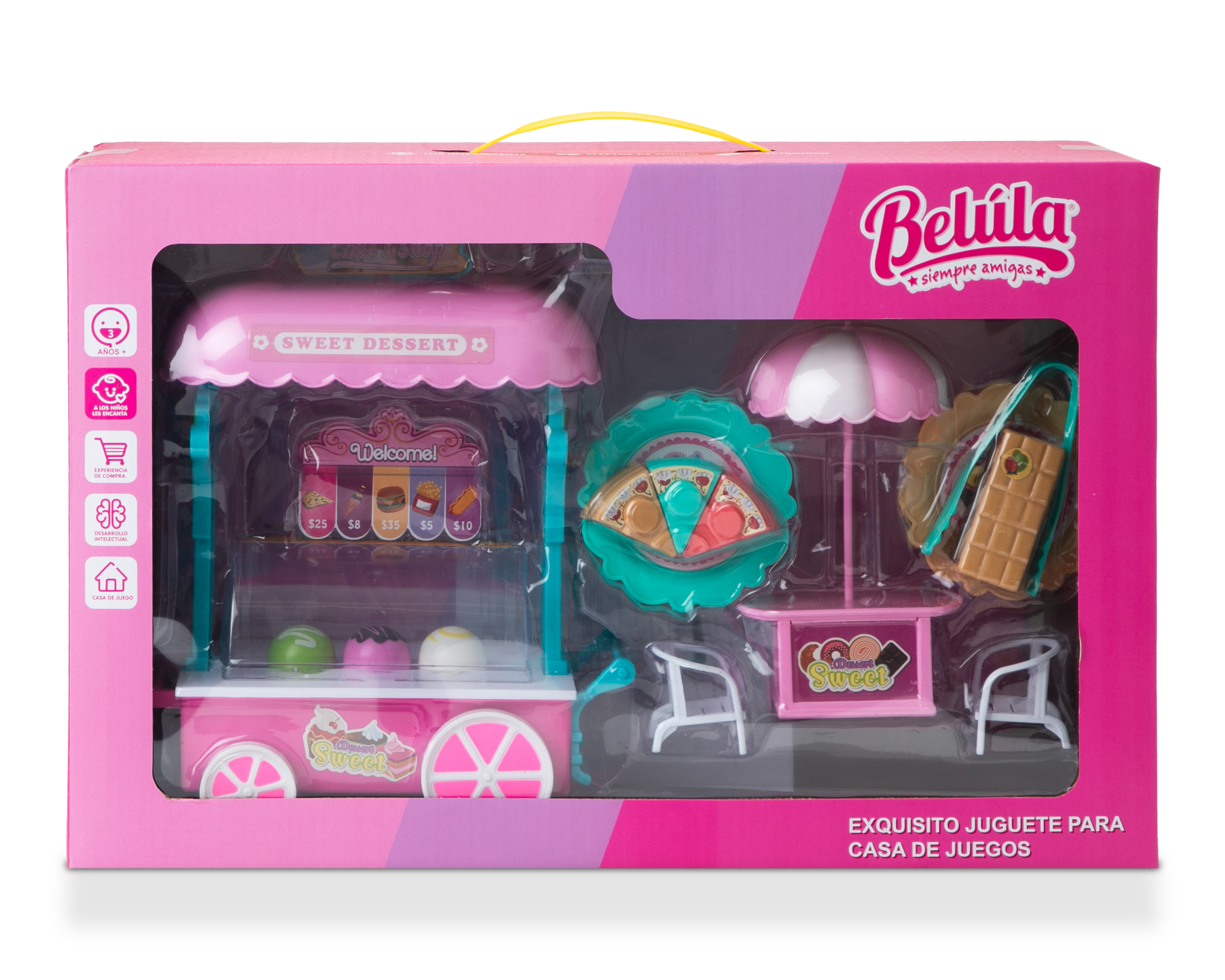 Foto 4 pulgar | Foto 3 | Carrito de Comida Belúla con Accesorios