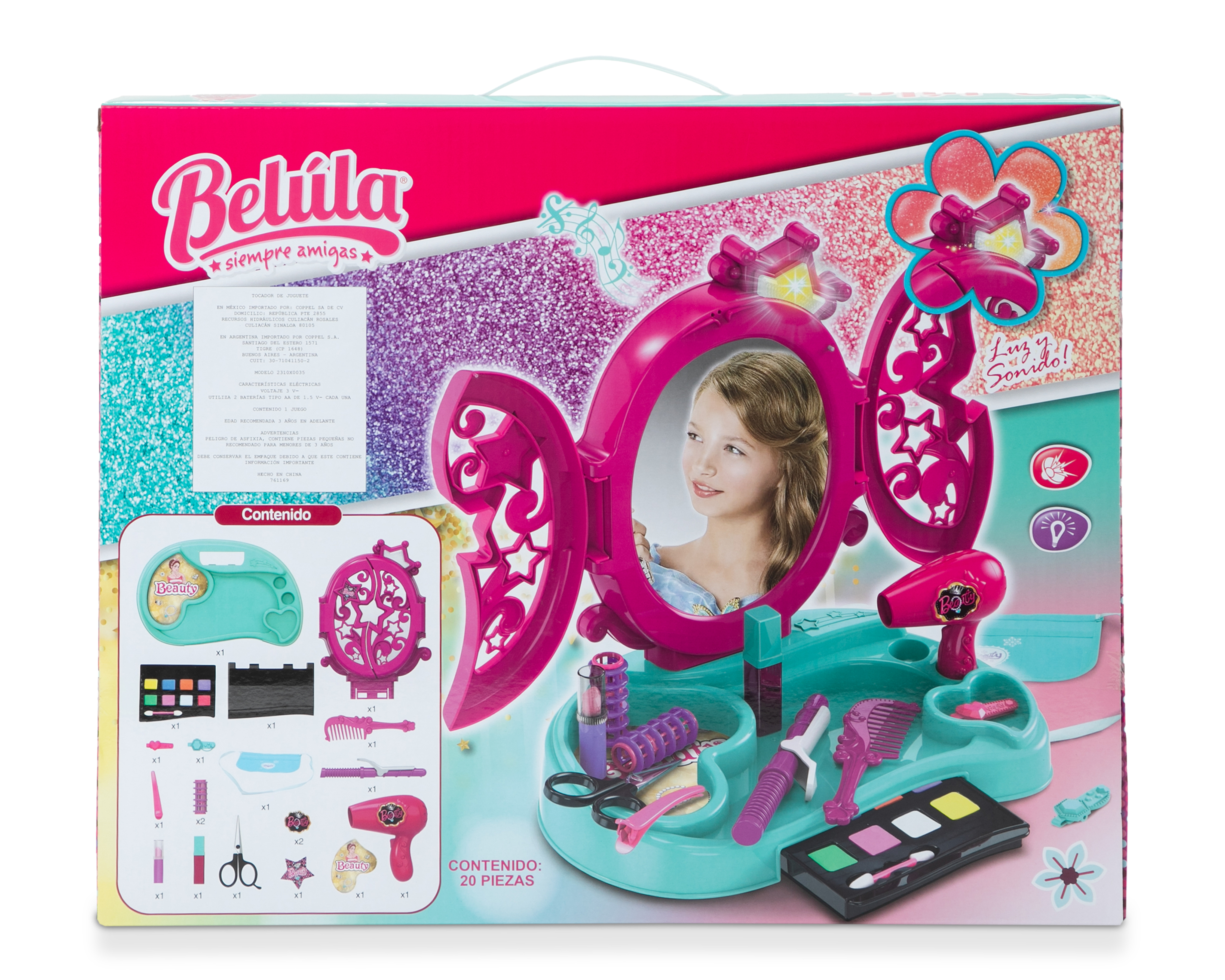 Foto 5 pulgar | Foto 4 | Juego de Belleza Belúla 20 Piezas