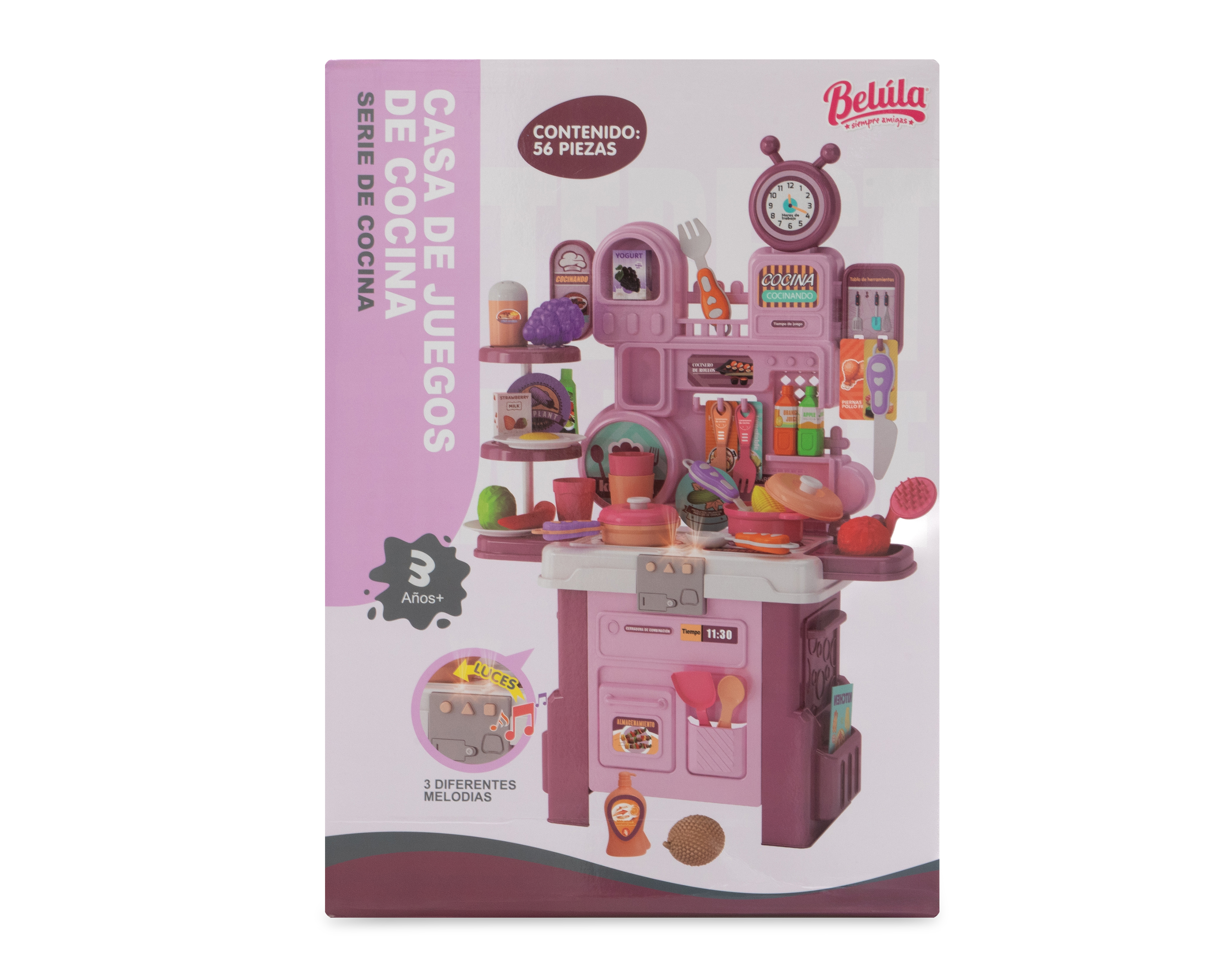 Foto 5 pulgar | Foto 4 | Cocina de Juguete Belúla con Luces 56 Piezas
