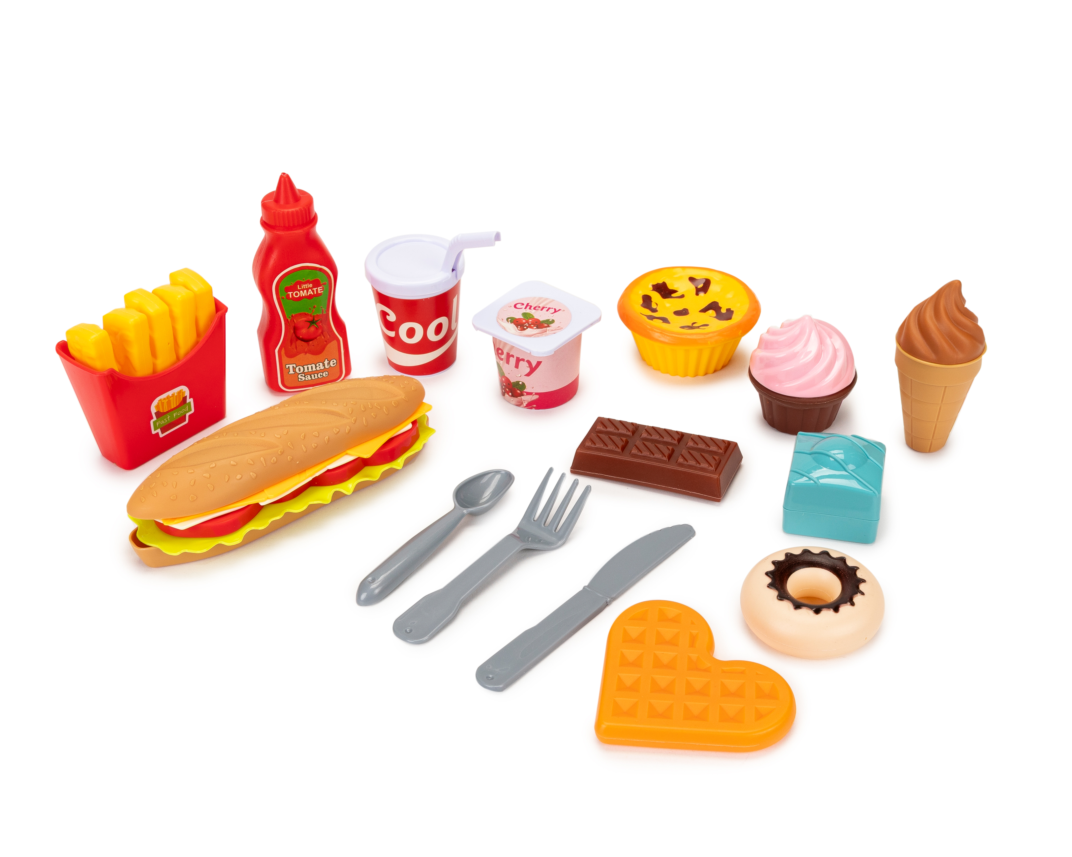 Foto 3 pulgar | Foto 2 | Juego de Comida Belúla 37 Piezas