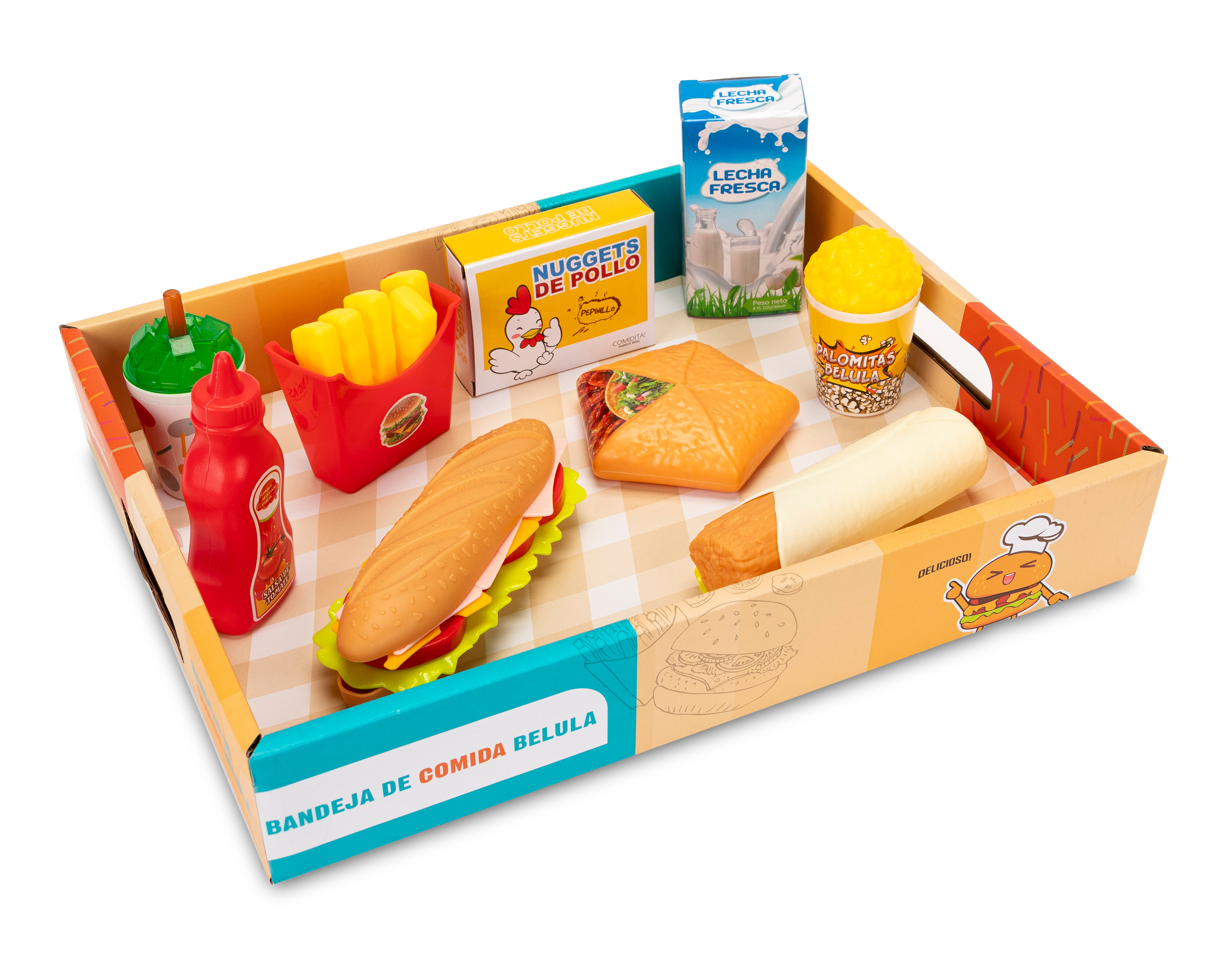 Foto 2 | Foto 2 | Juego de Comida Belúla 9 Piezas