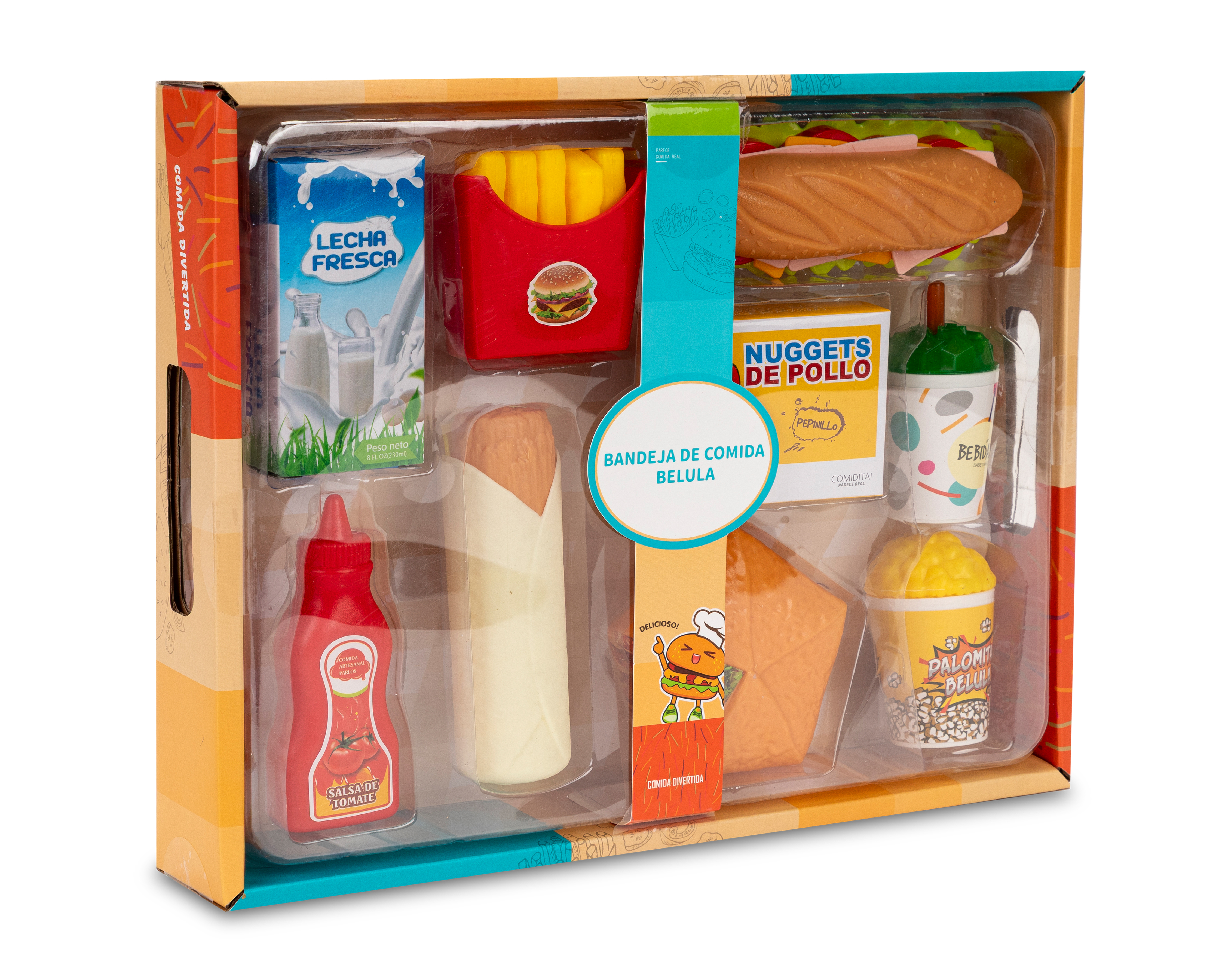 Foto 7 pulgar | Foto 6 | Juego de Comida Belúla 9 Piezas