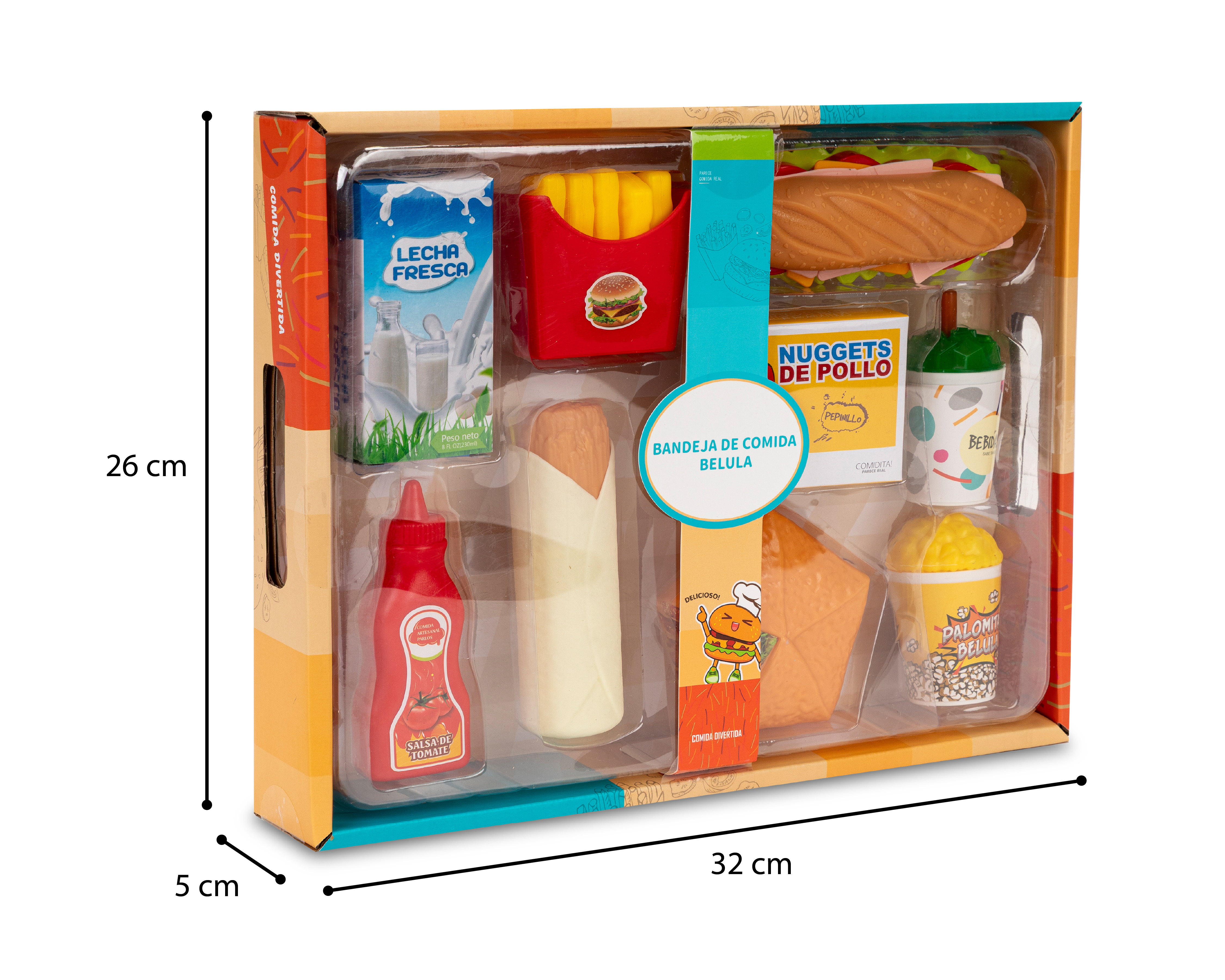 Foto 8 pulgar | Foto 7 | Juego de Comida Belúla 9 Piezas
