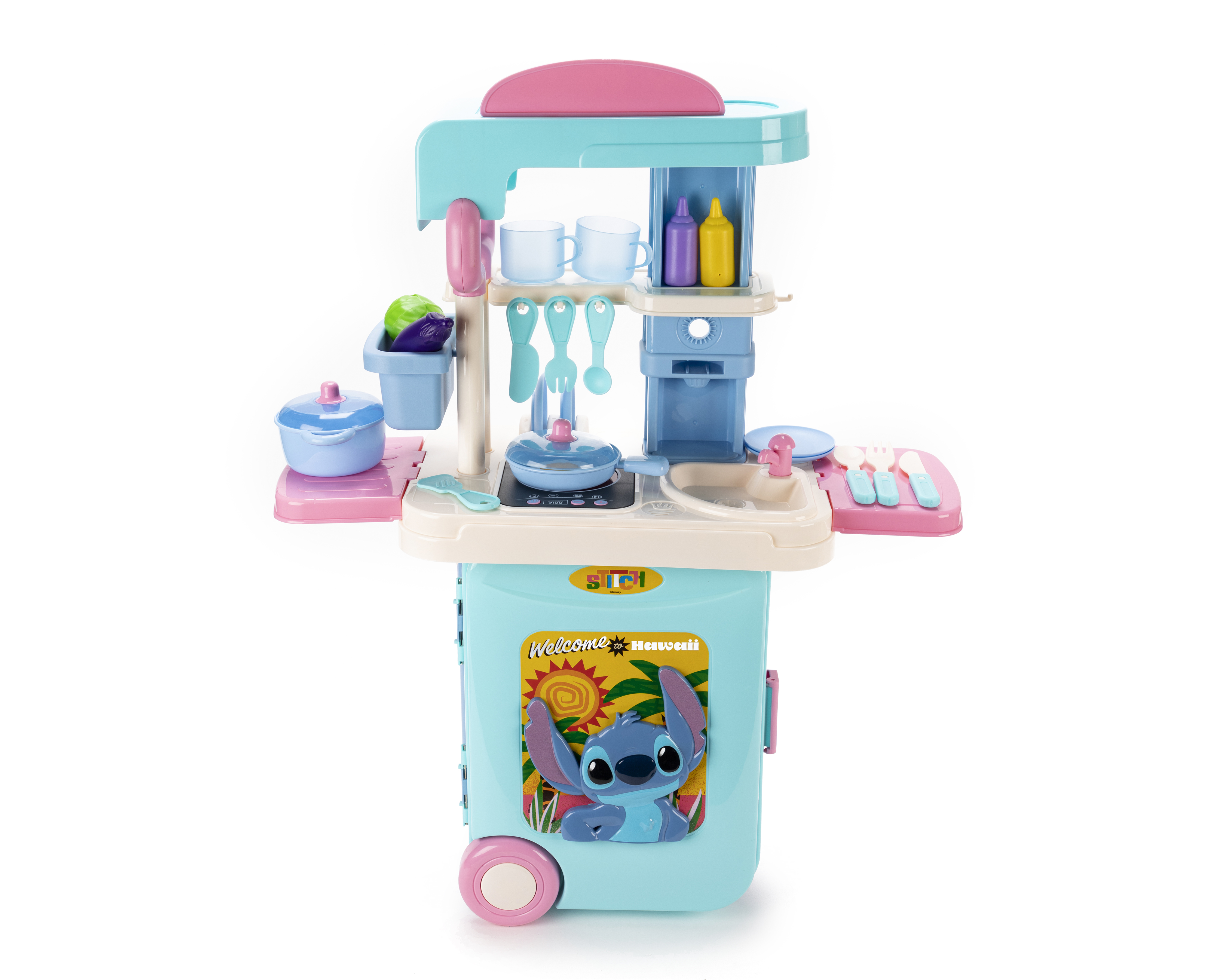 Foto 1 | Foto 1 | Set Maletín de Cocina de Juguete Disney Stitch 3 en 1