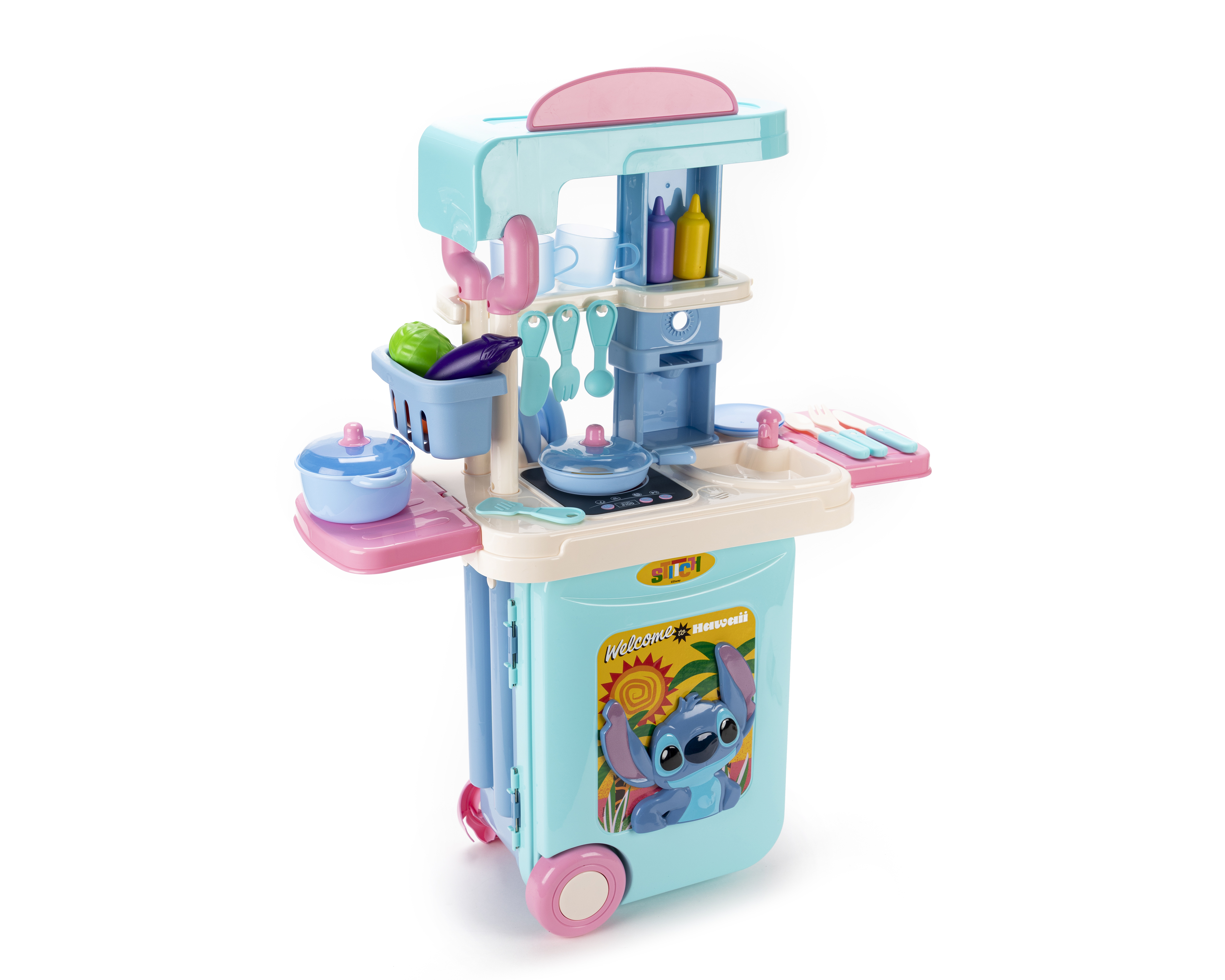 Foto 2 | Foto 2 | Set Maletín de Cocina de Juguete Disney Stitch 3 en 1