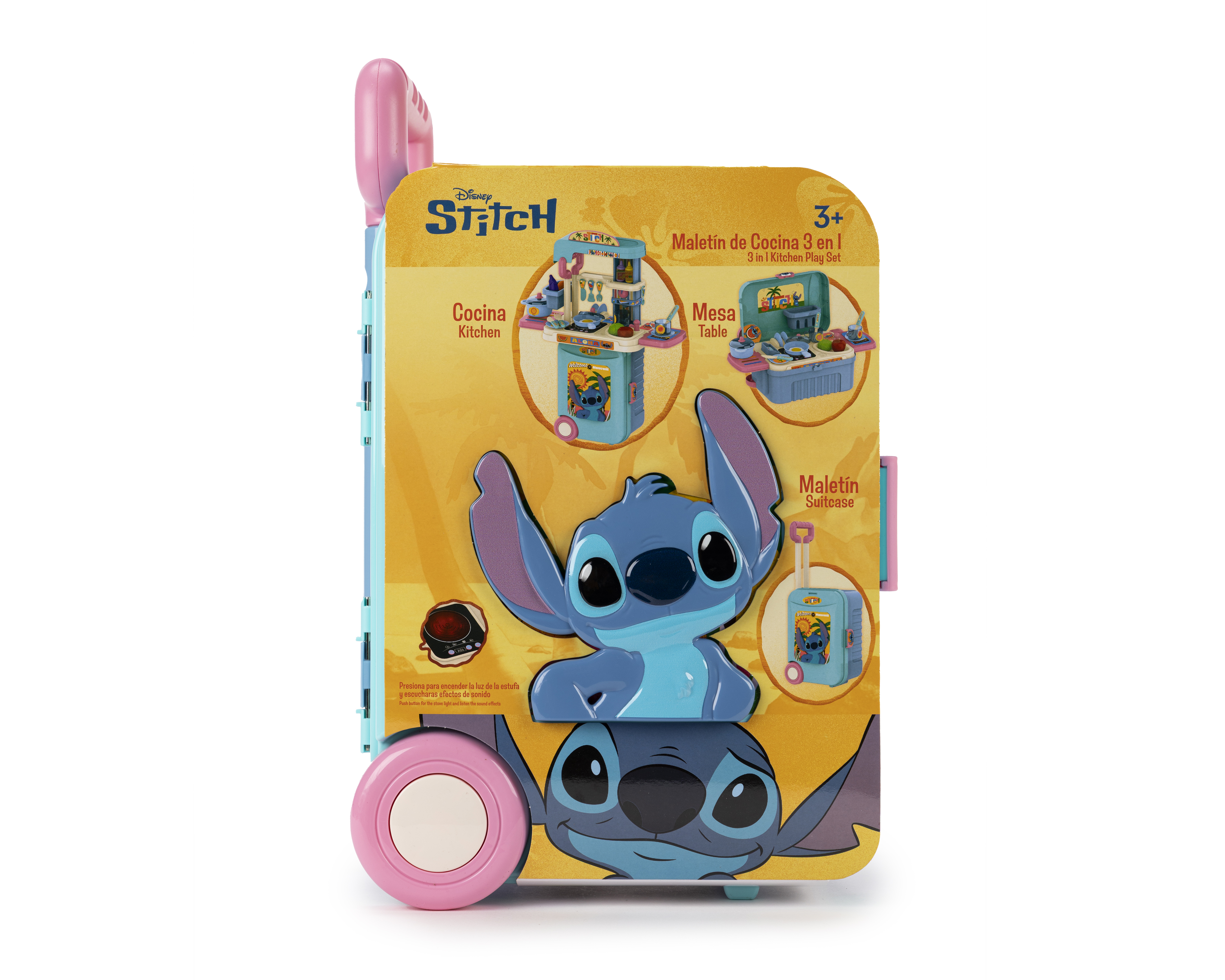 Foto 5 pulgar | Foto 4 | Set Maletín de Cocina de Juguete Disney Stitch 3 en 1