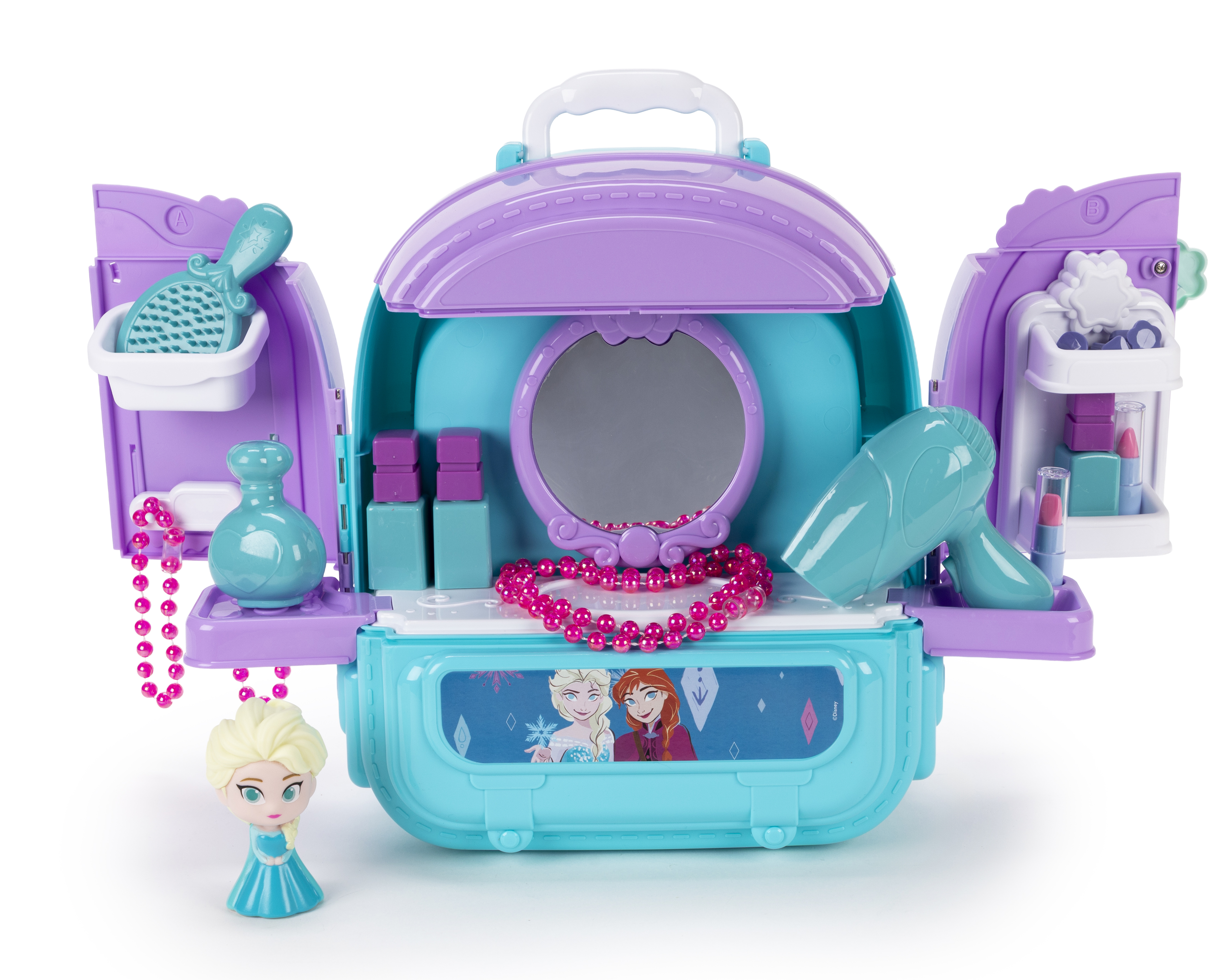 Foto 3 pulgar | Foto 2 | Set Maletín de Belleza Disney Frozen 3 en 1