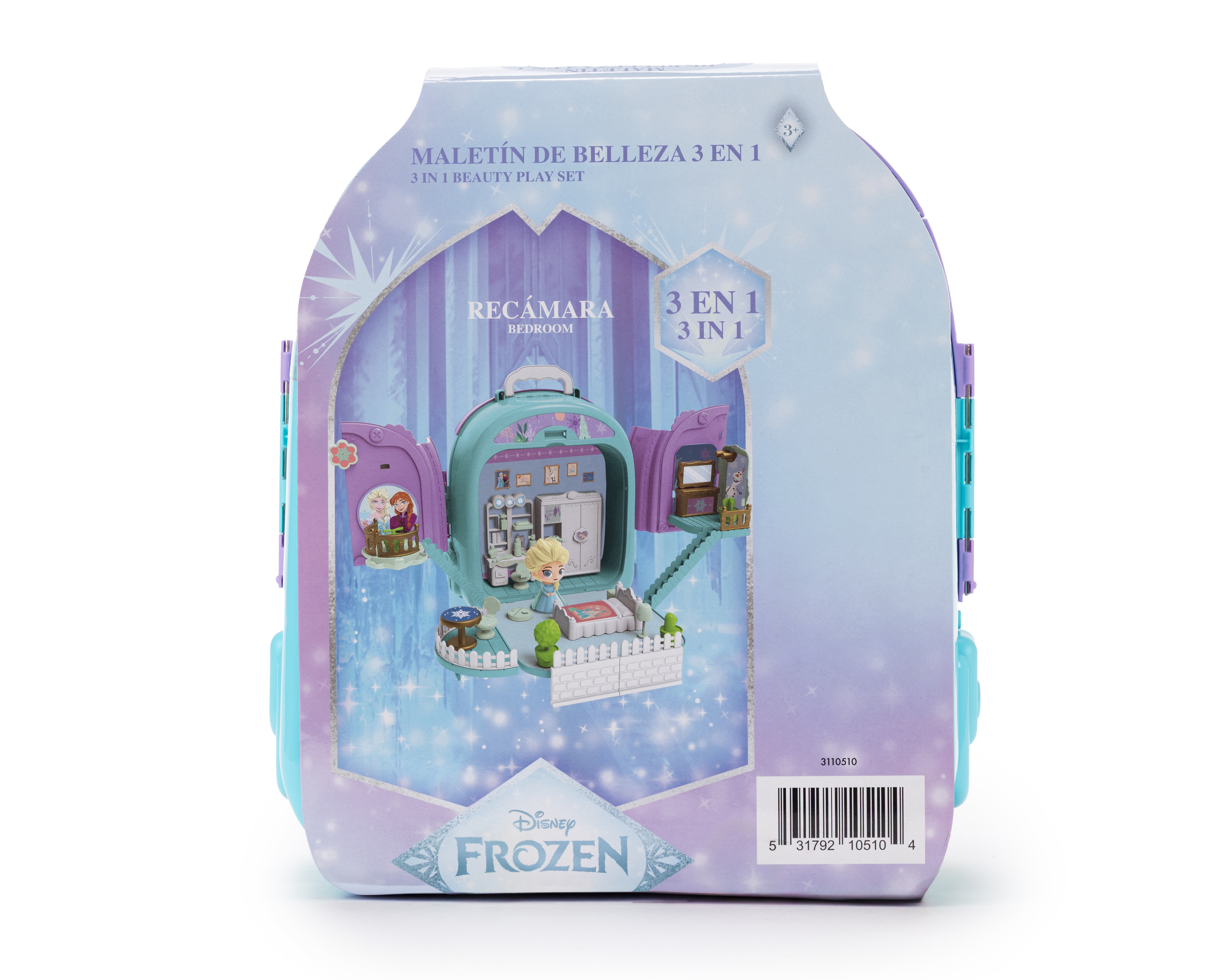 Foto 6 pulgar | Foto 5 | Set Maletín de Belleza Disney Frozen 3 en 1