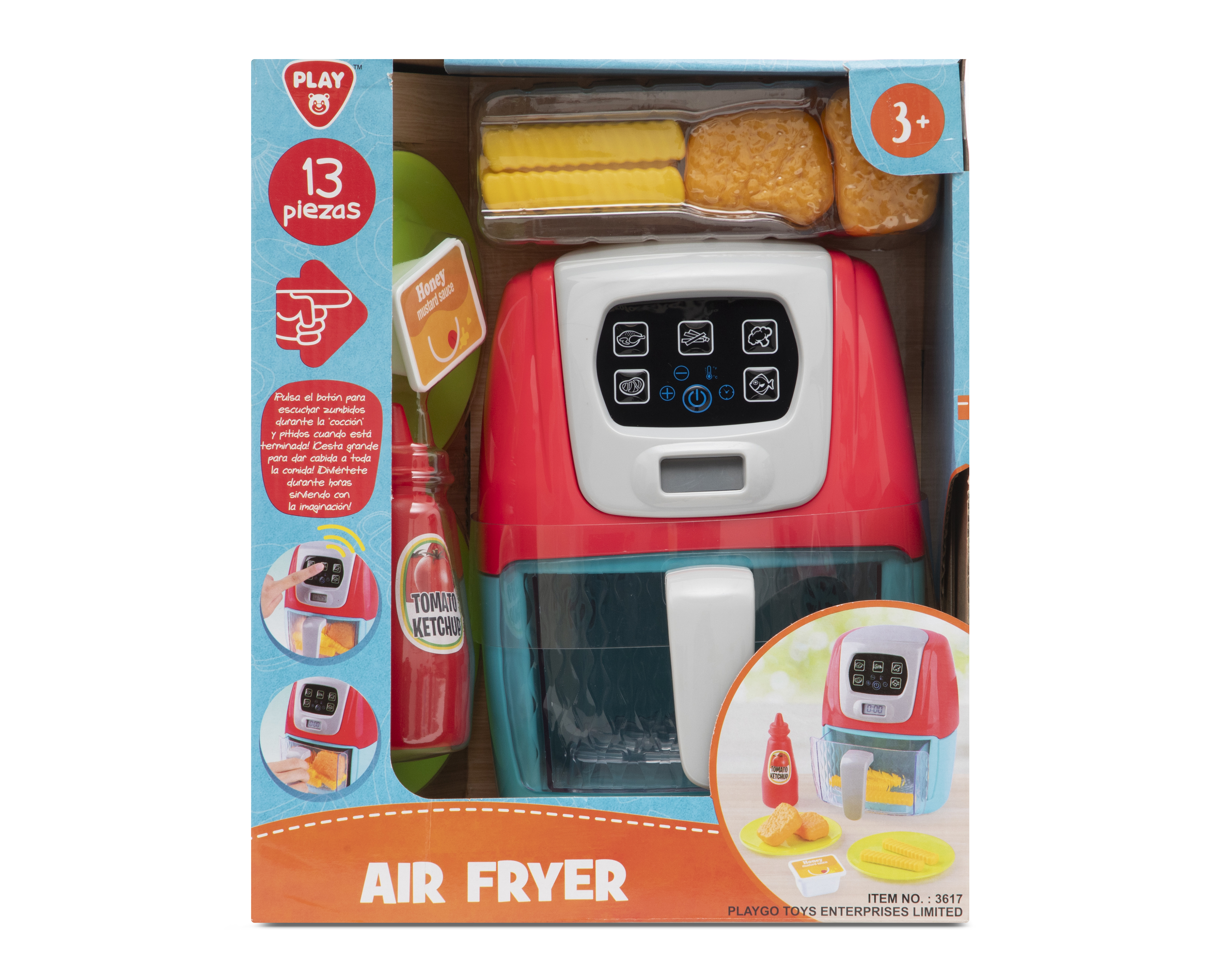 Foto 4 | Foto 4 | Freidora de Aire para Niños Play con Sonido