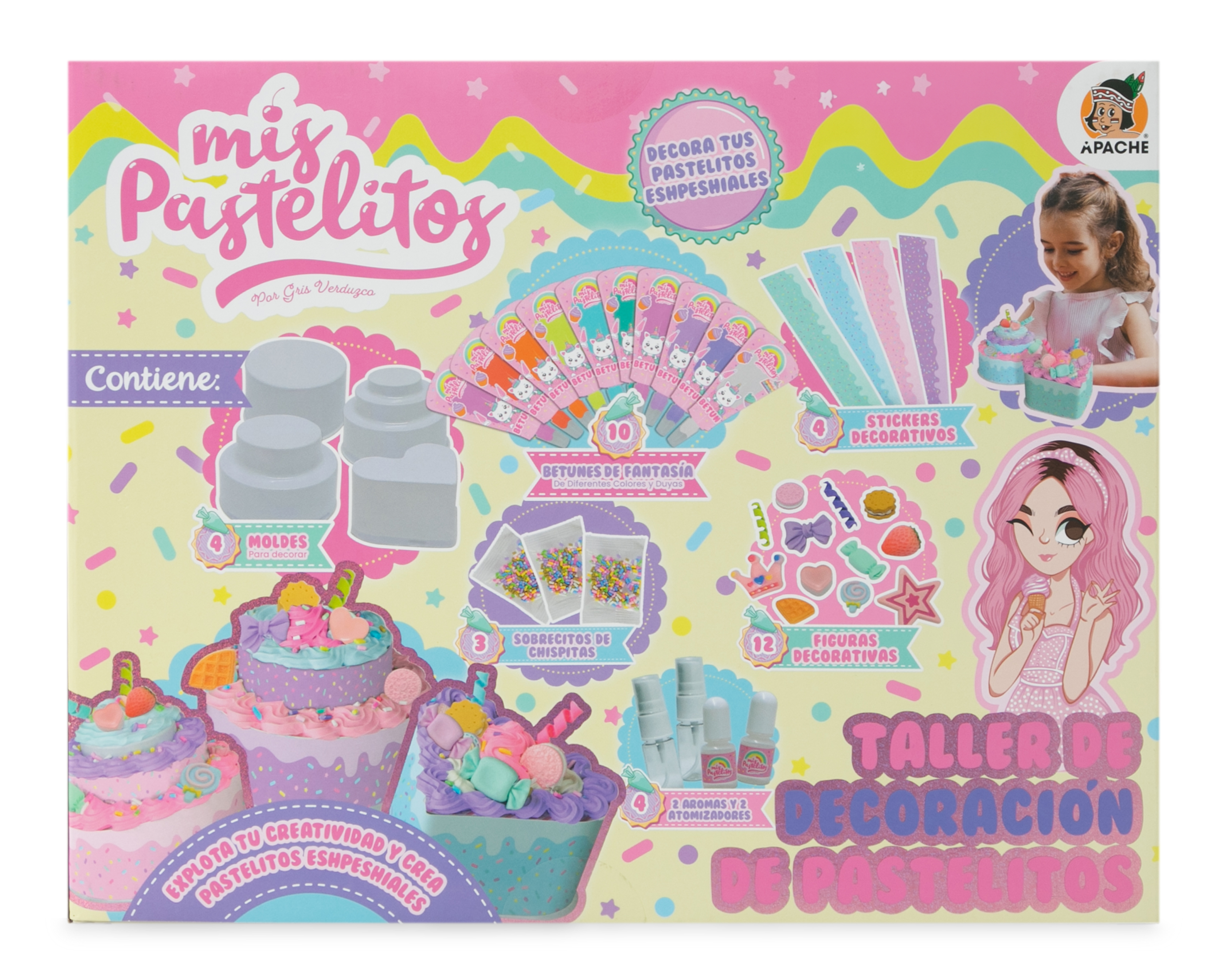 Foto 5 pulgar | Foto 4 | Set Taller de Decoración Mis Pastelitos 37 Piezas