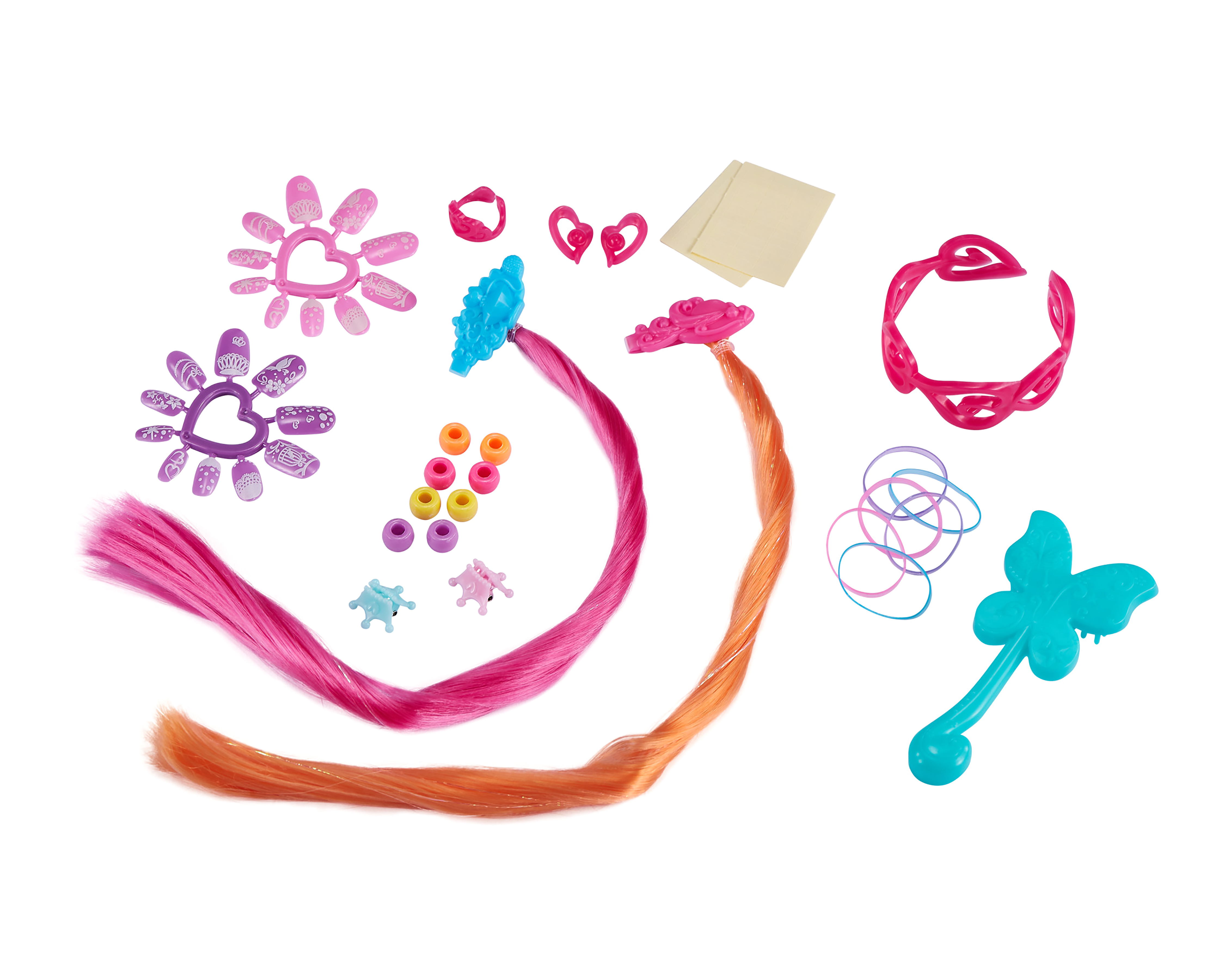 Foto 3 pulgar | Foto 2 | Muñeca para Peinar Zuru Sparkle Girlz 52 Piezas