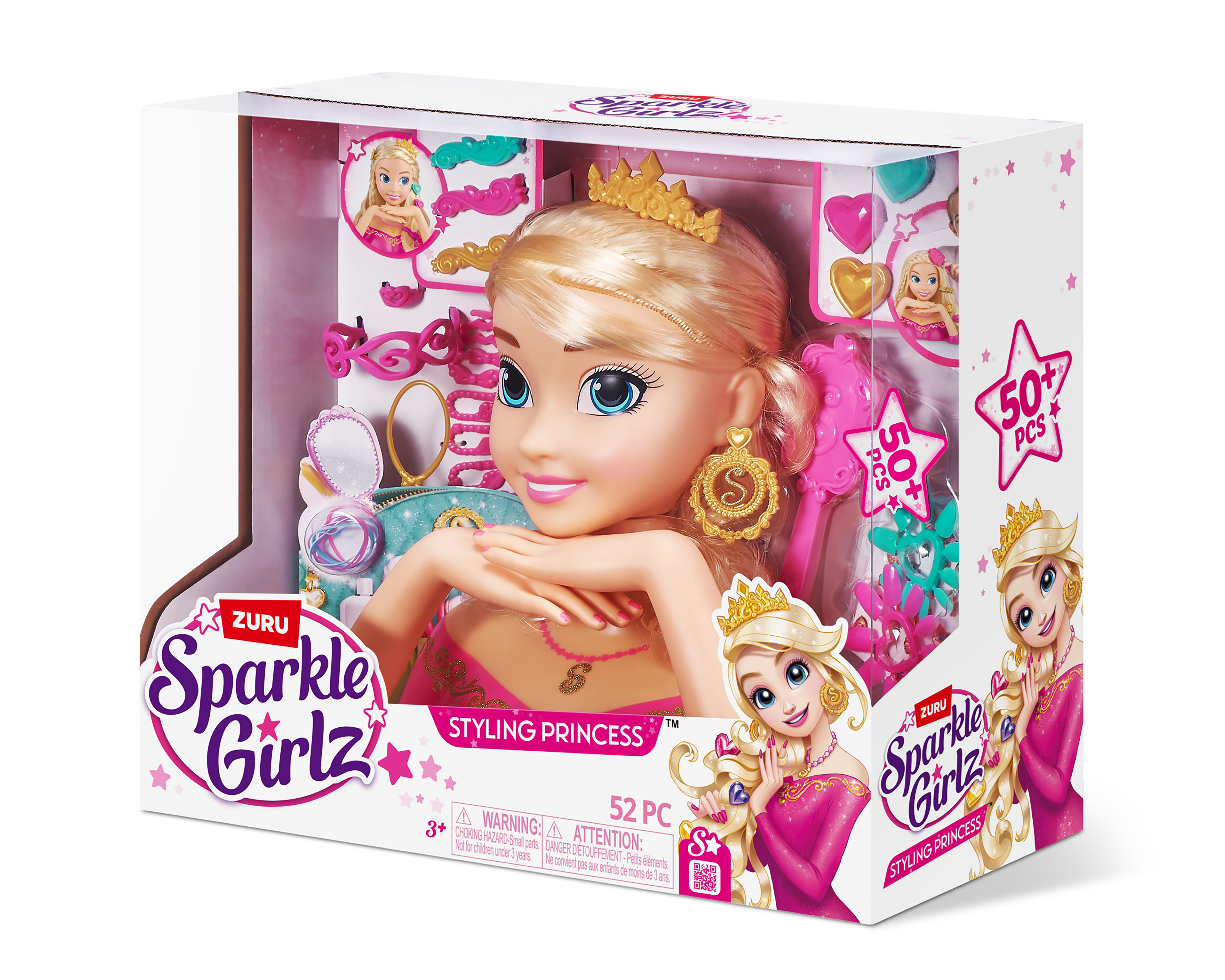 Foto 4 | Foto 4 | Muñeca para Peinar Zuru Sparkle Girlz 52 Piezas