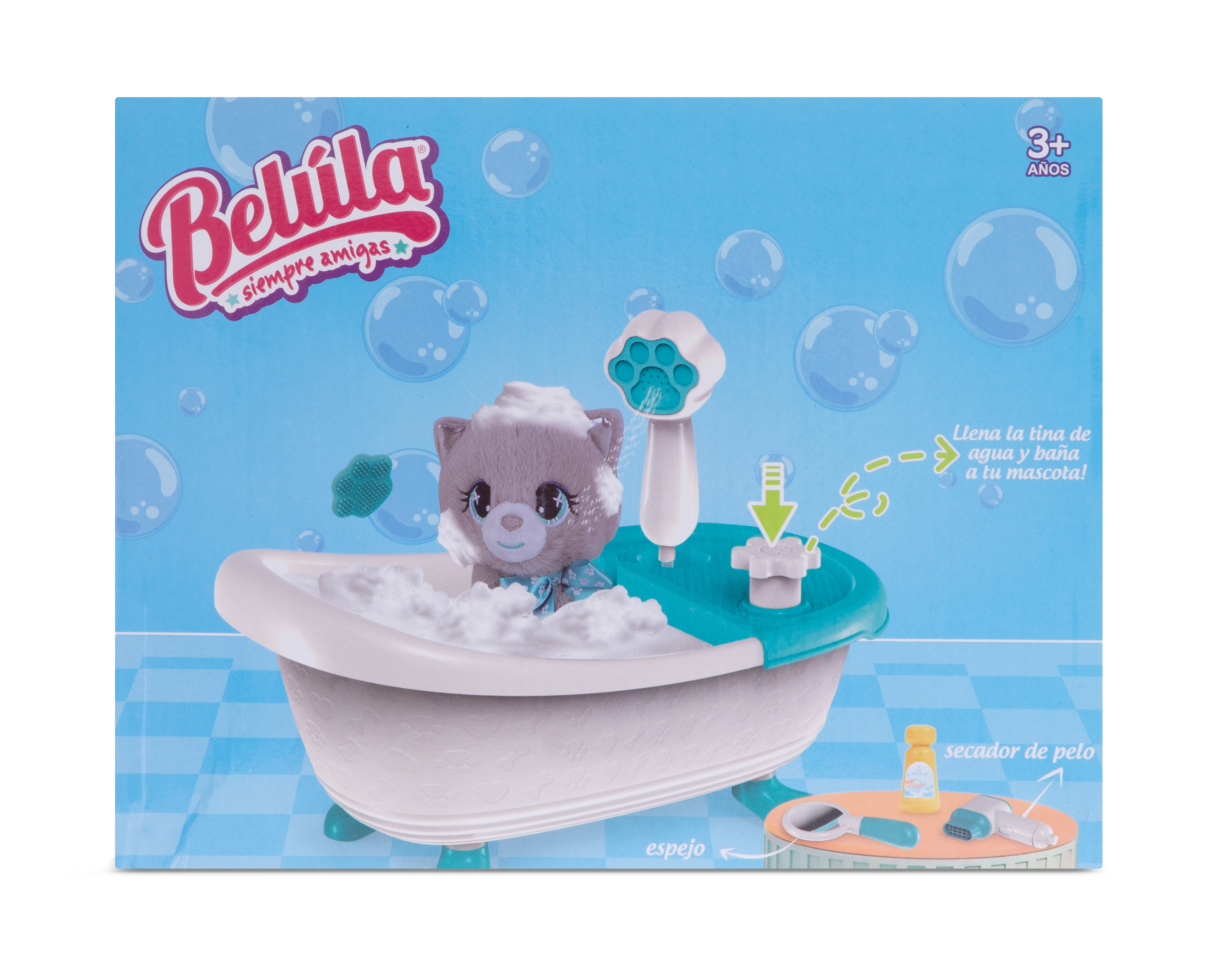 Foto 6 pulgar | Foto 5 | Gatito Belúla con Bañera