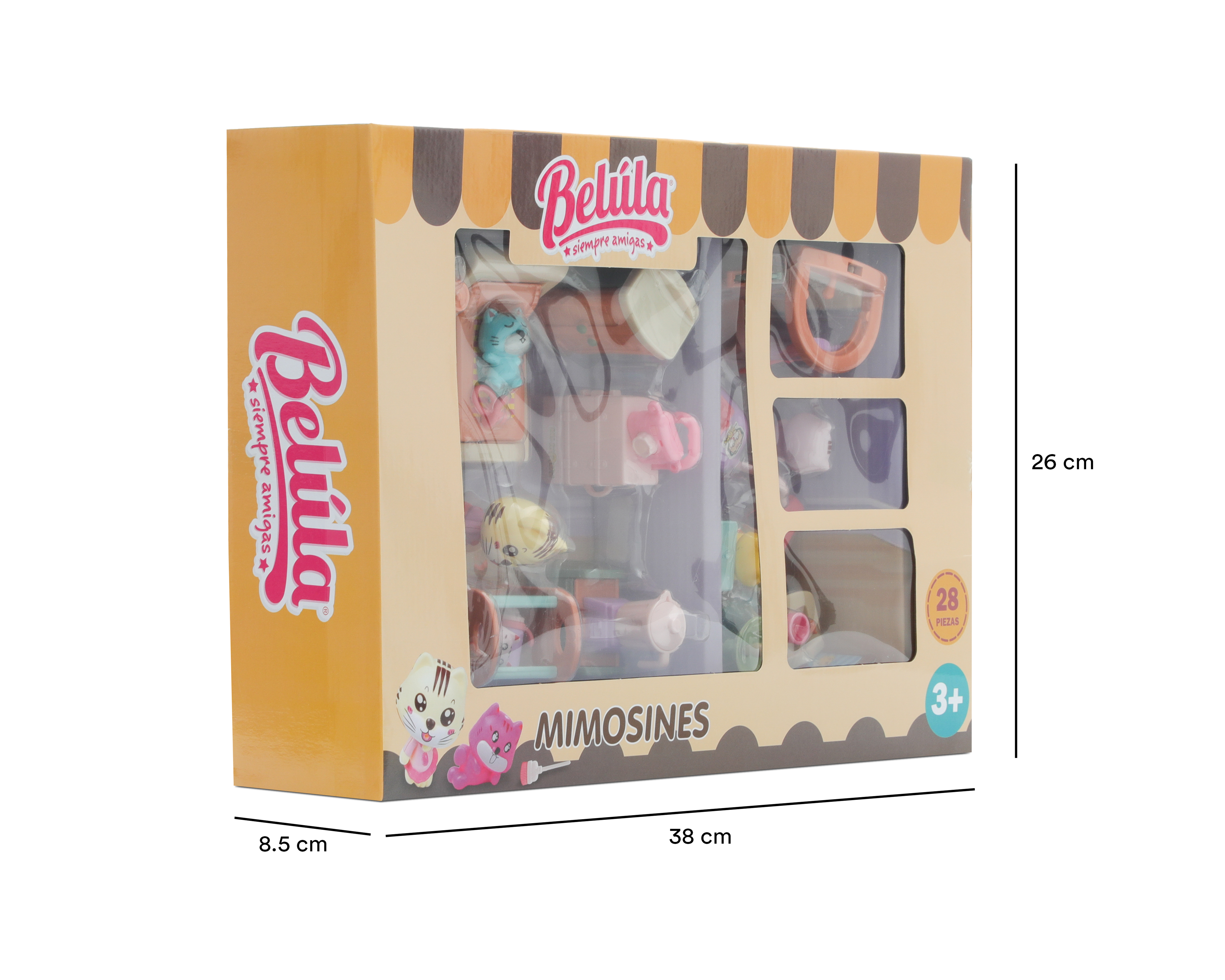 Foto 5 pulgar | Foto 4 | Mimosines Belúla 28 Piezas