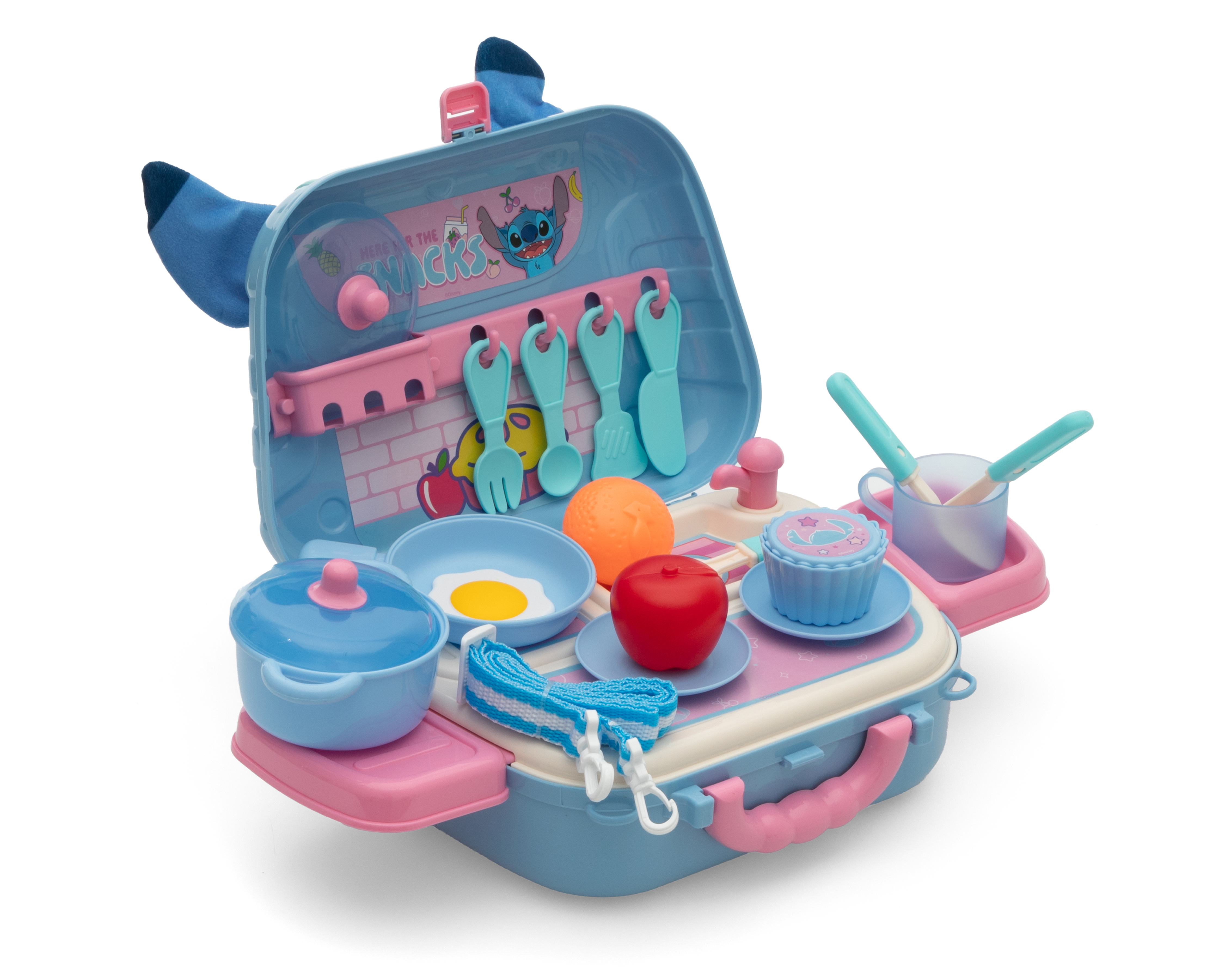 Foto 3 pulgar | Foto 2 | Set de Cocina Disney Stitch 24 Piezas