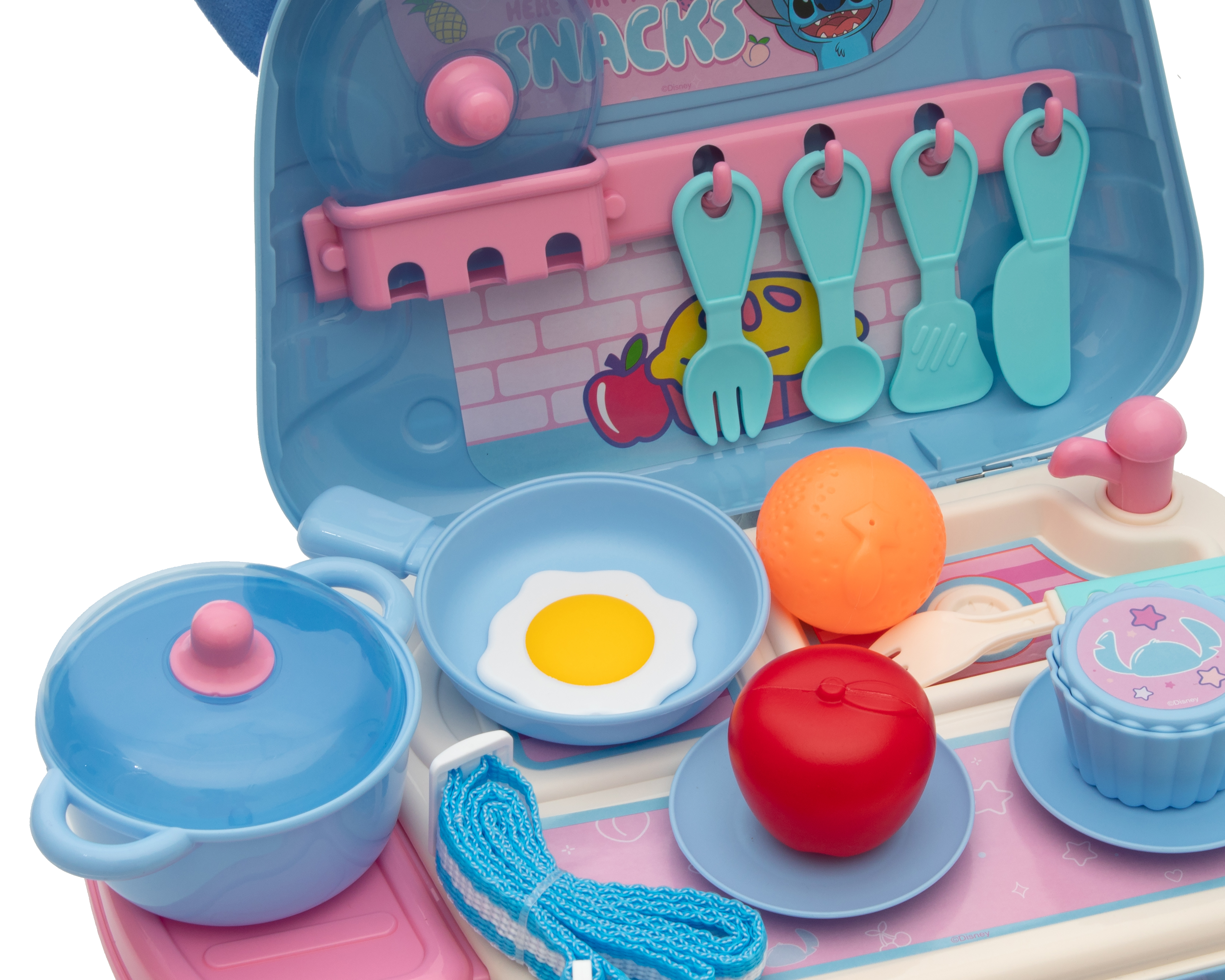 Foto 4 pulgar | Foto 3 | Set de Cocina Disney Stitch 24 Piezas