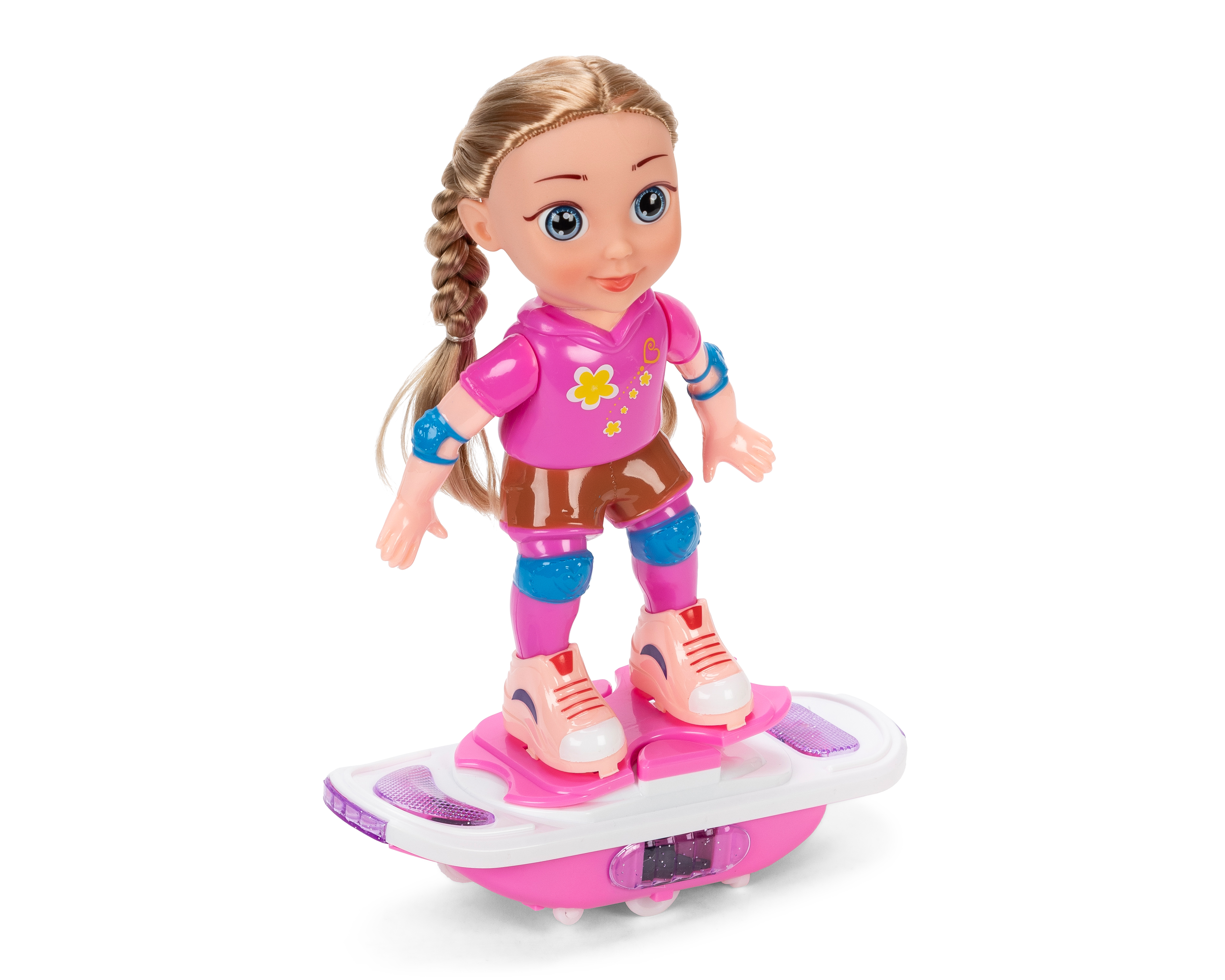 Foto 1 | Foto 1 | Muñeca Belúla con Patineta Giratoria