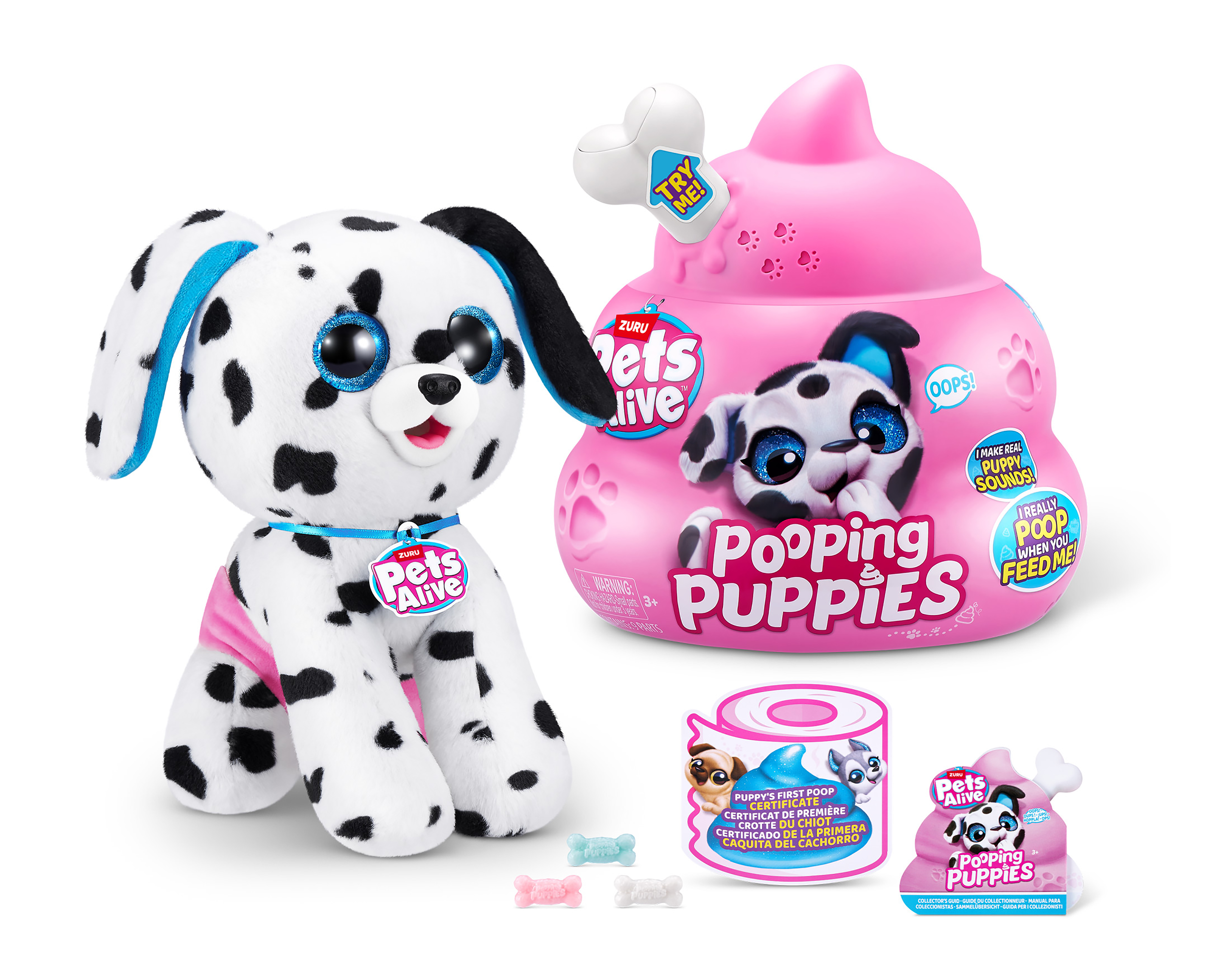 Foto 3 | Foto 3 | Pooping Puppies Zuru Pets Alive 1 Set al Azar