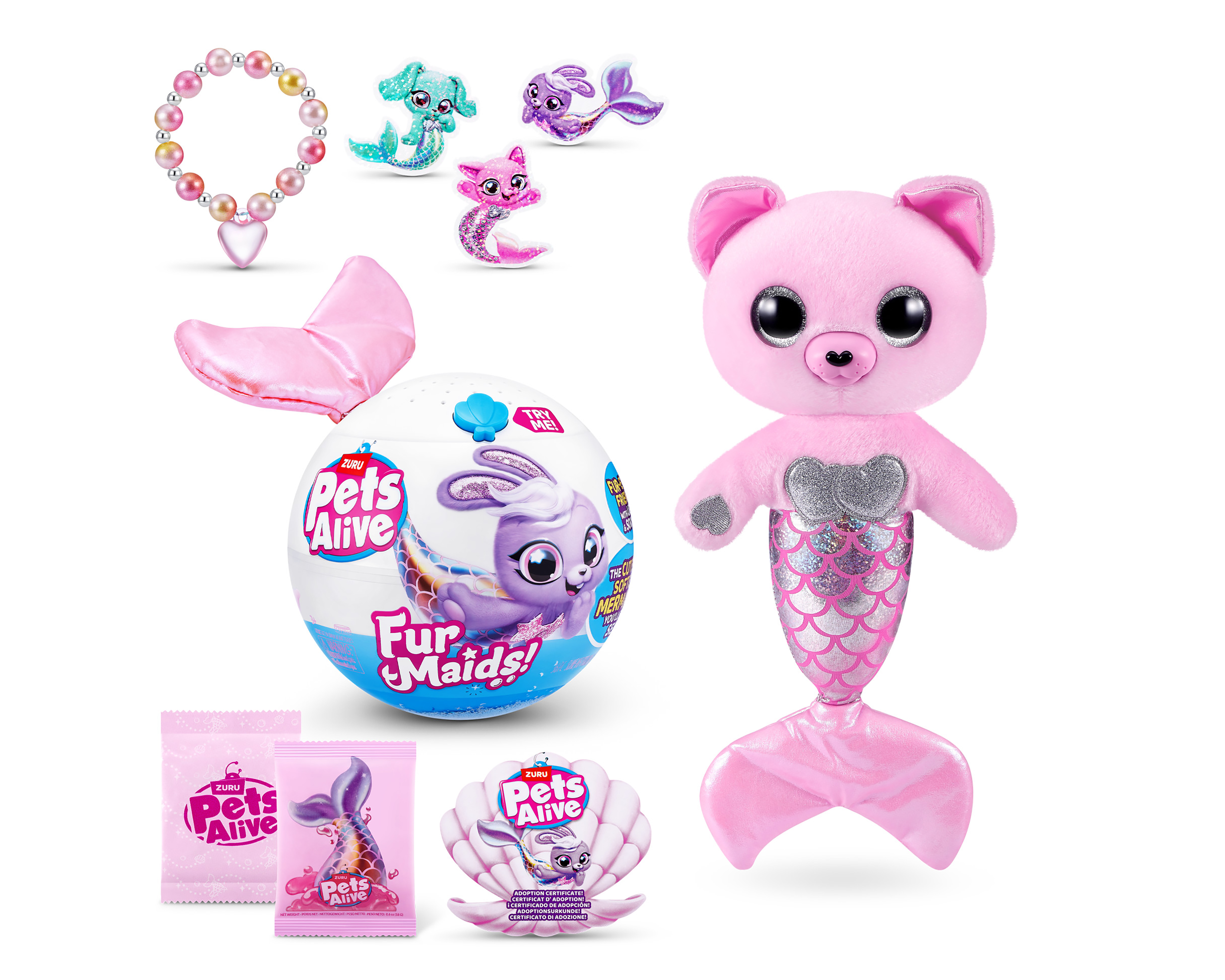 Furmaids! Zuru Pets Alive 1 Set al Azar