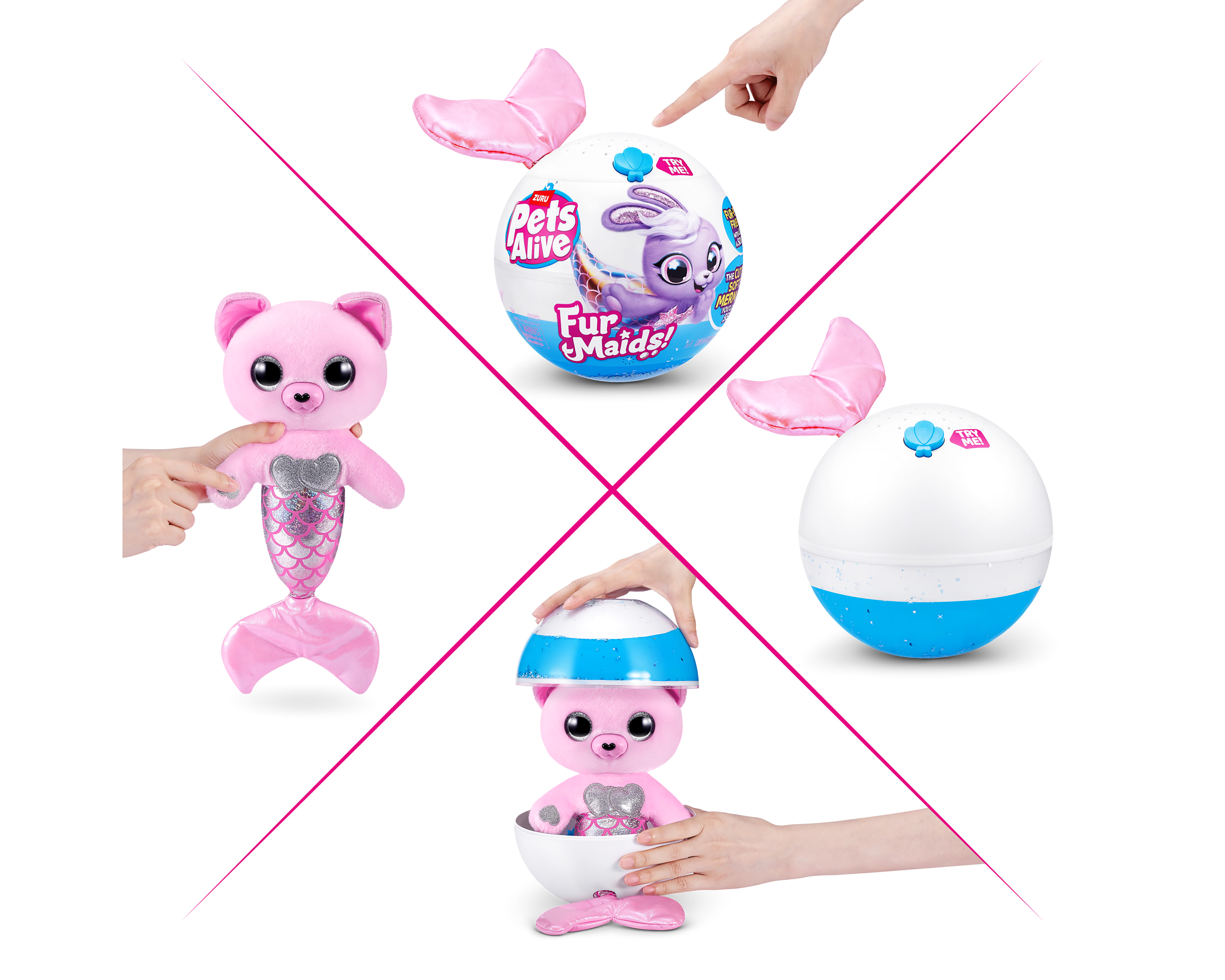 Foto 5 | Foto 5 | Furmaids! Zuru Pets Alive 1 Set al Azar