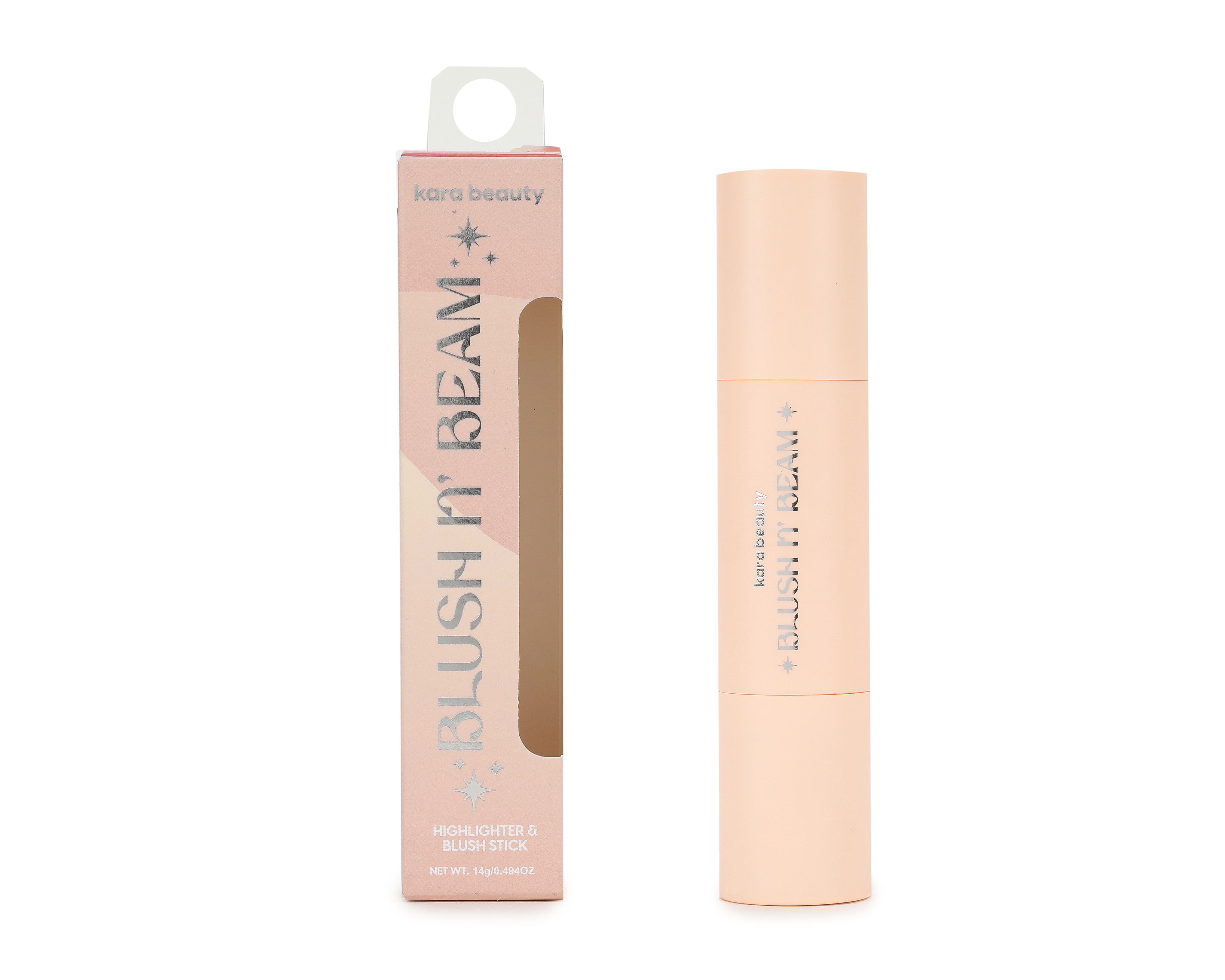 Foto 5 pulgar | Foto 4 | Rubor e Iluminador en Crema Kara Beauty Blush N' Beam 14 g