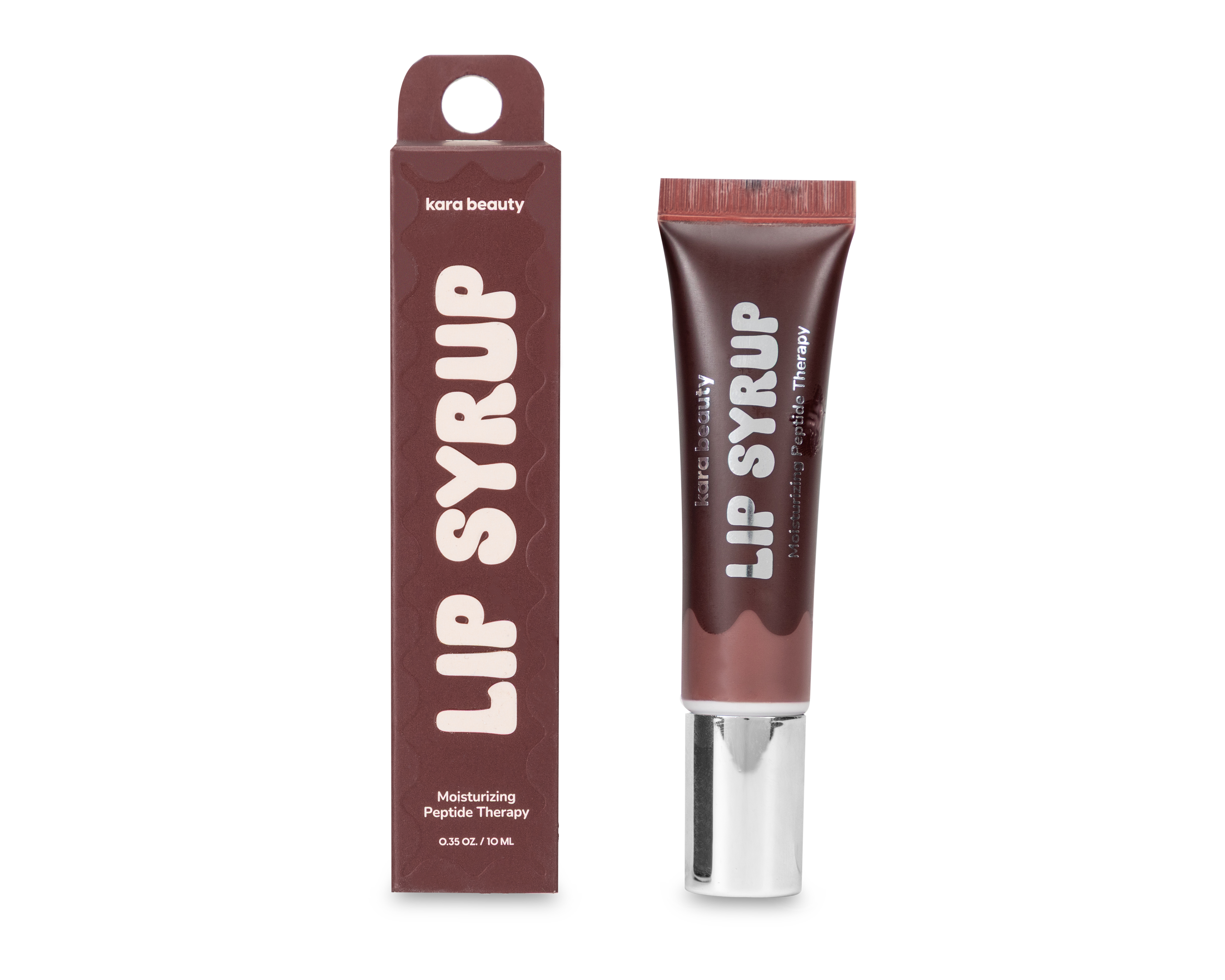 Foto 2 pulgar | Foto 1 | Bálsamo Labial Kara Beauty Moisturizing Peptide Therapy Deep Rose 10 ml