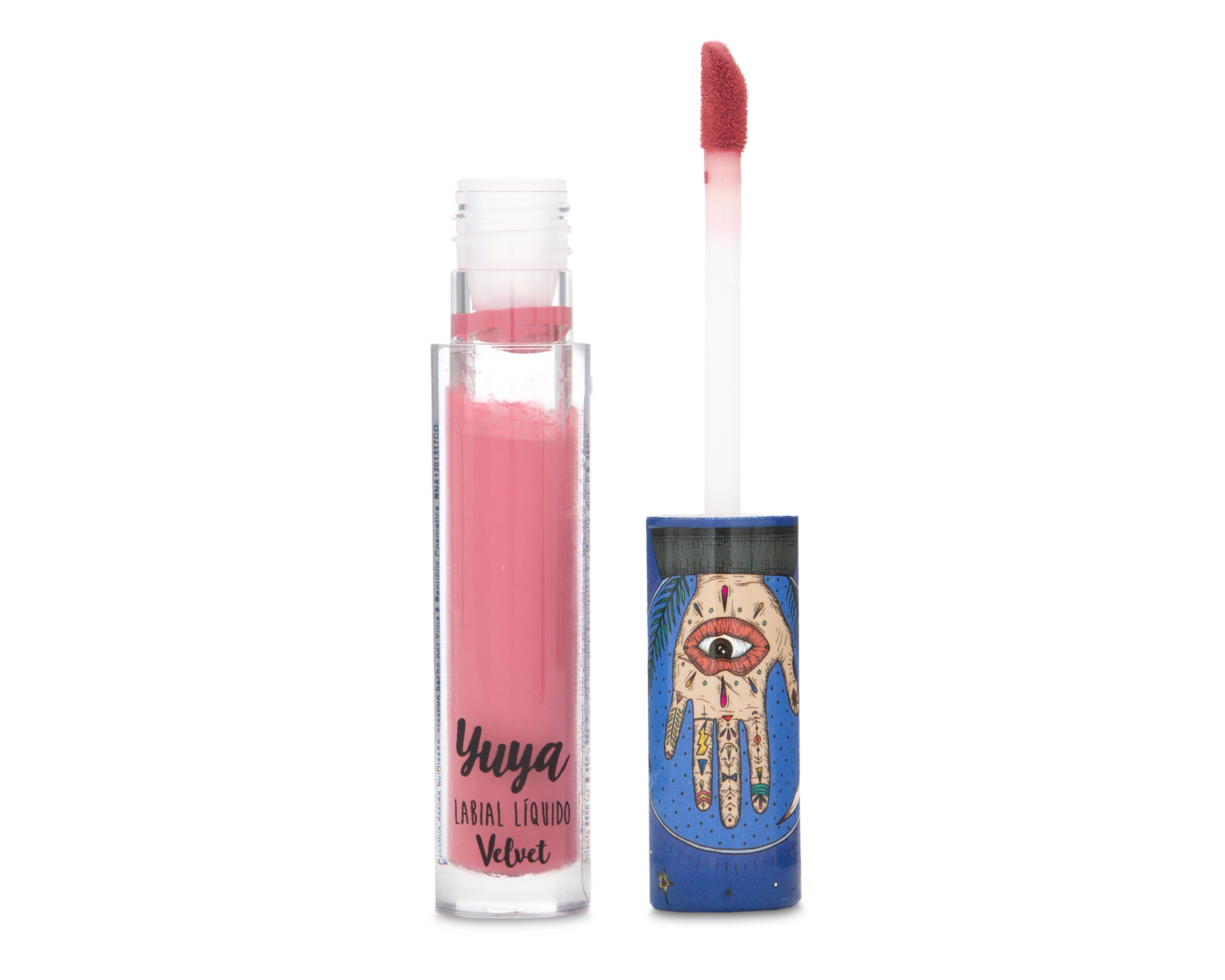 Foto 3 pulgar | Foto 2 | Labial Líquido Yuya Velvet Traviesa Palo de Rosa 3 gr