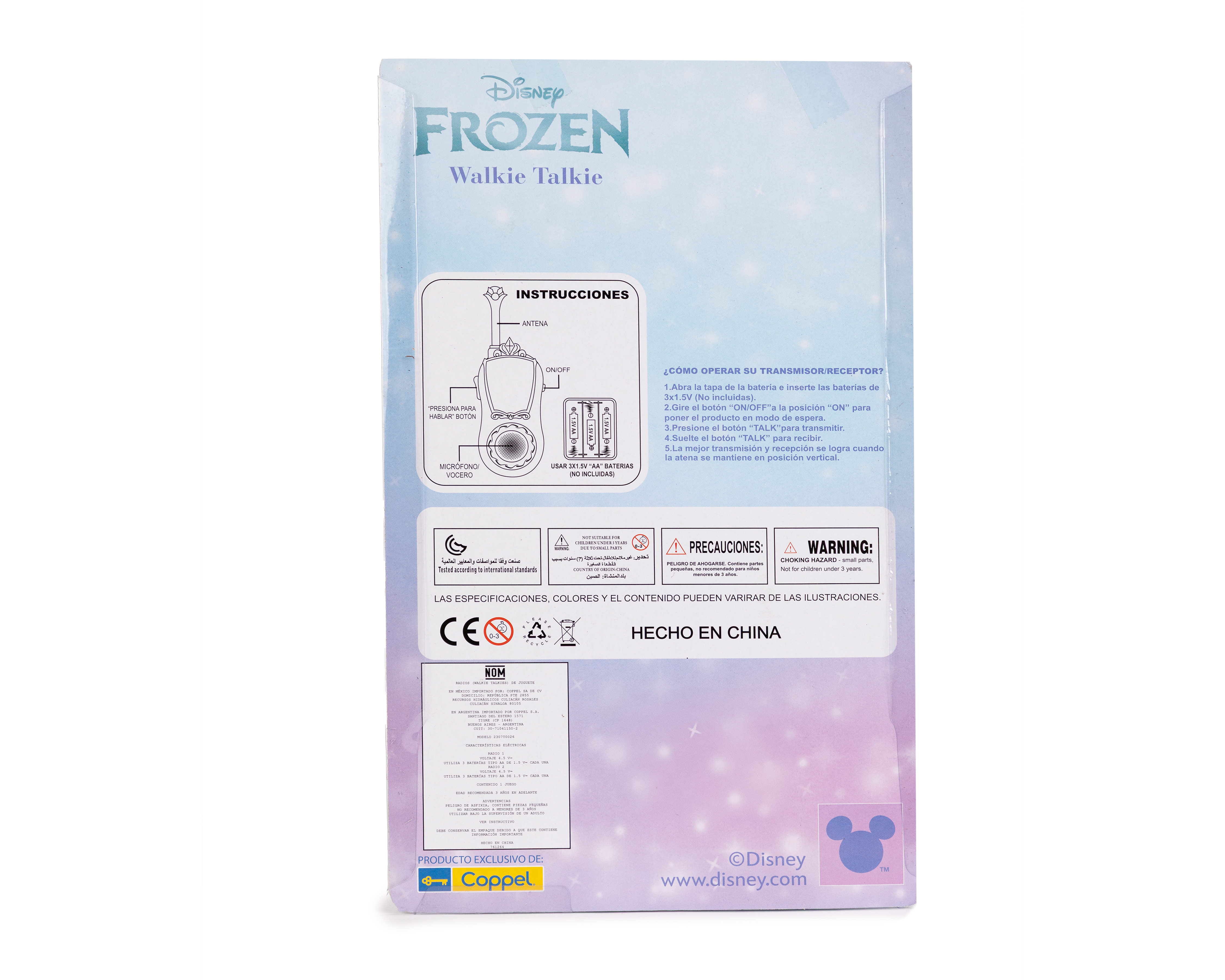 Foto 3 pulgar | Foto 2 | Walkie Talkies Disney Frozen