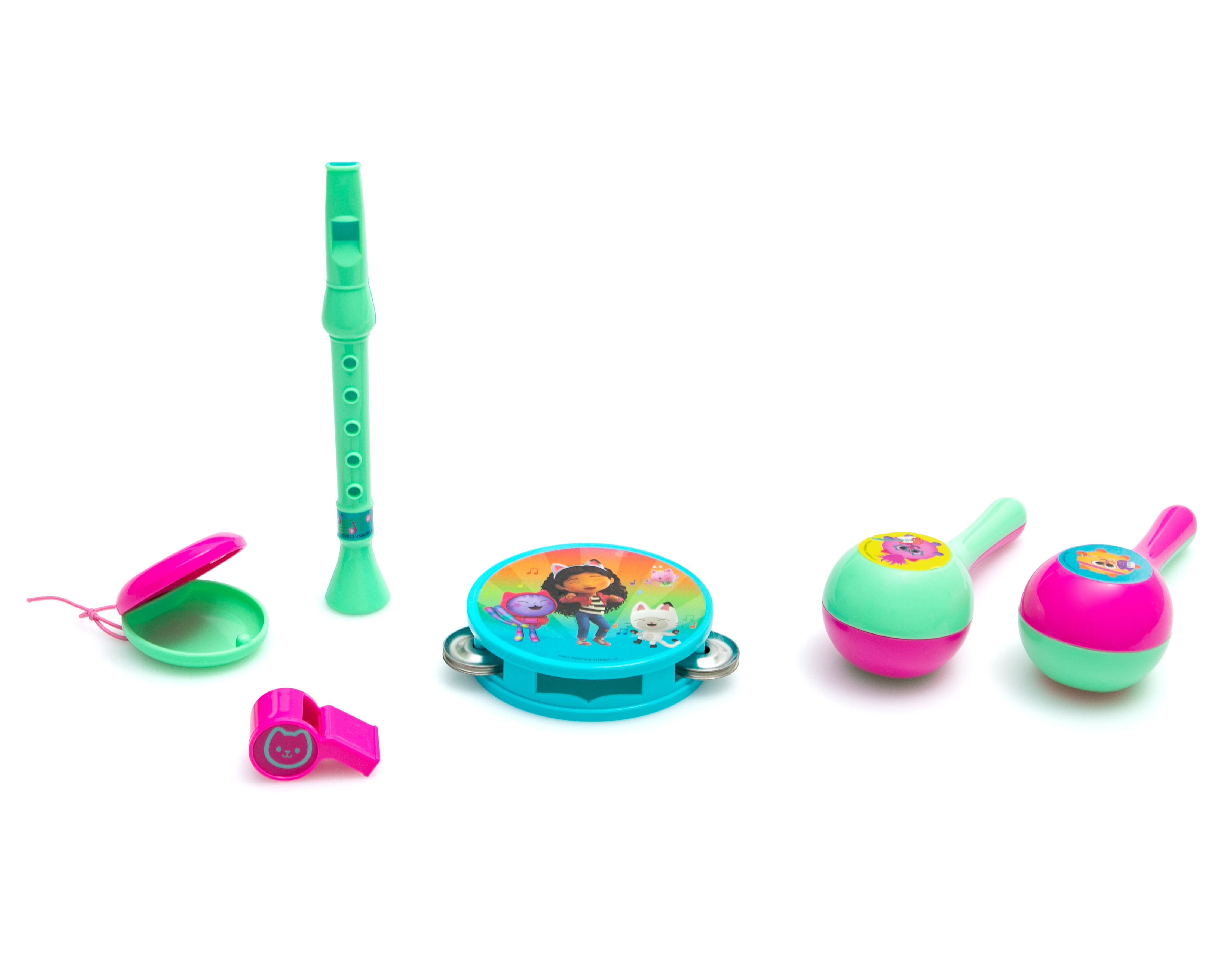 Foto 2 | Foto 2 | Tambor con Instrumentos Gabby's Dollhouse 9 Piezas