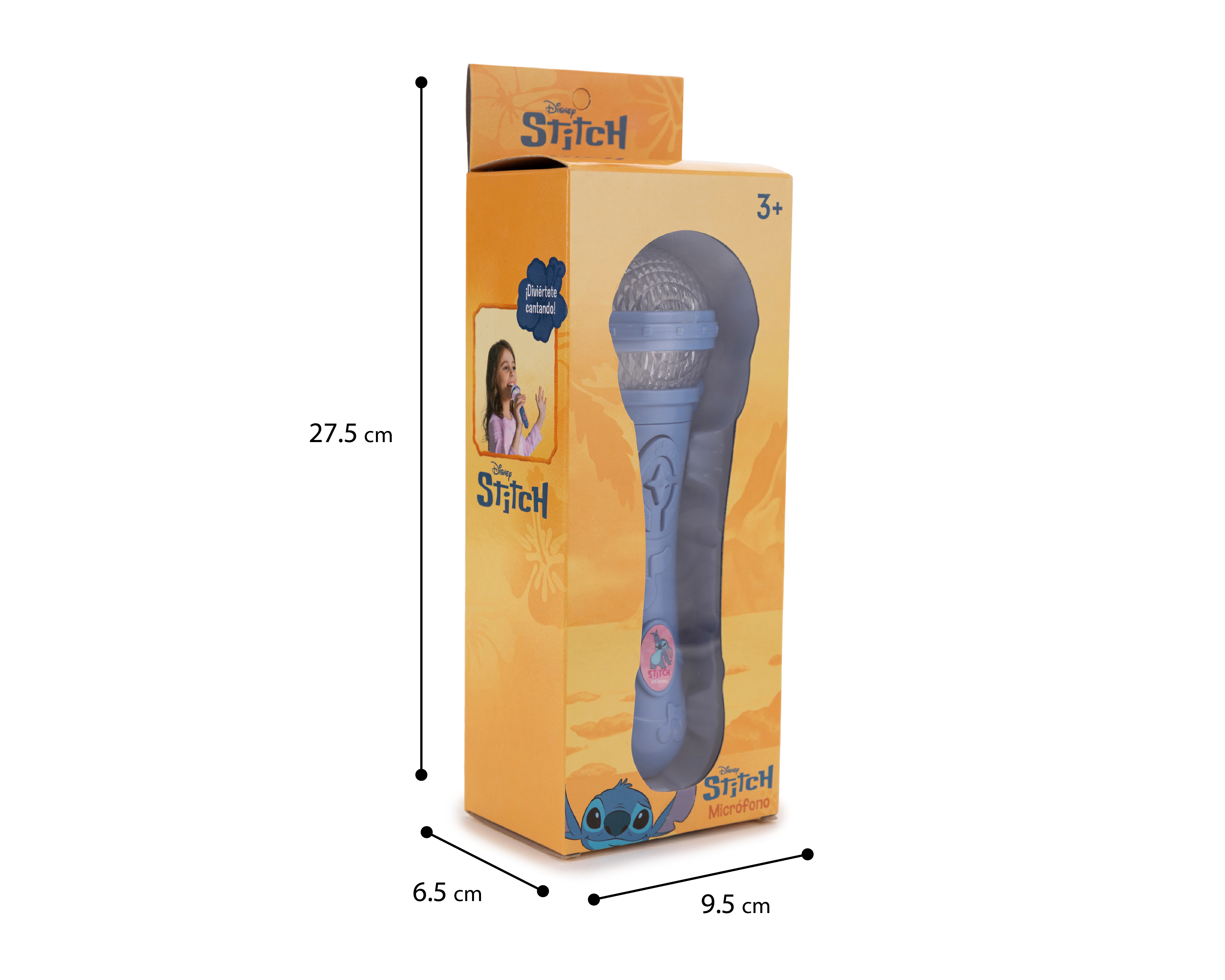 Foto 6 pulgar | Foto 5 | Micrófono Disney Stitch con Luces