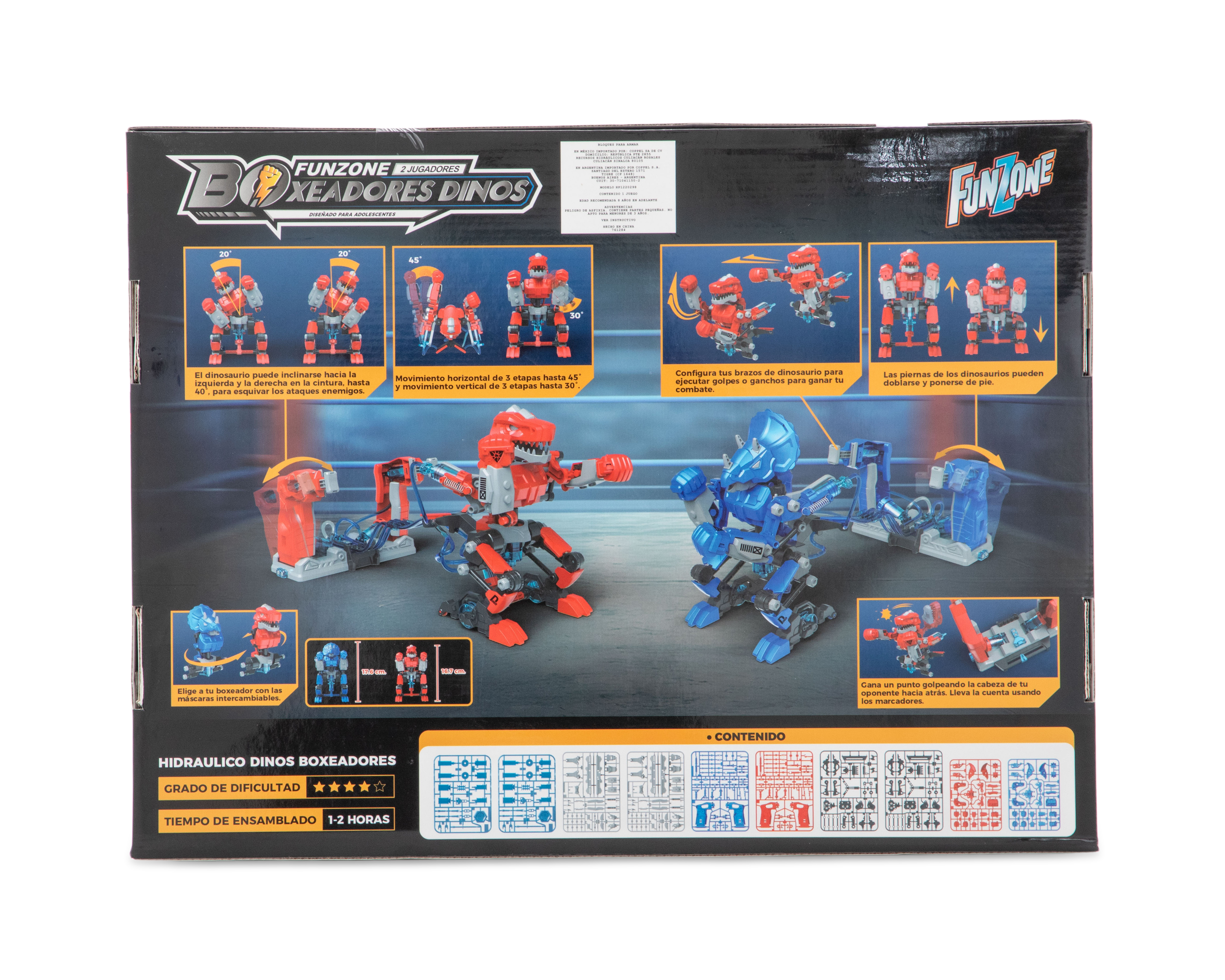 Foto 3 pulgar | Foto 2 | Boxeadores Dinos Funzone 384 Piezas