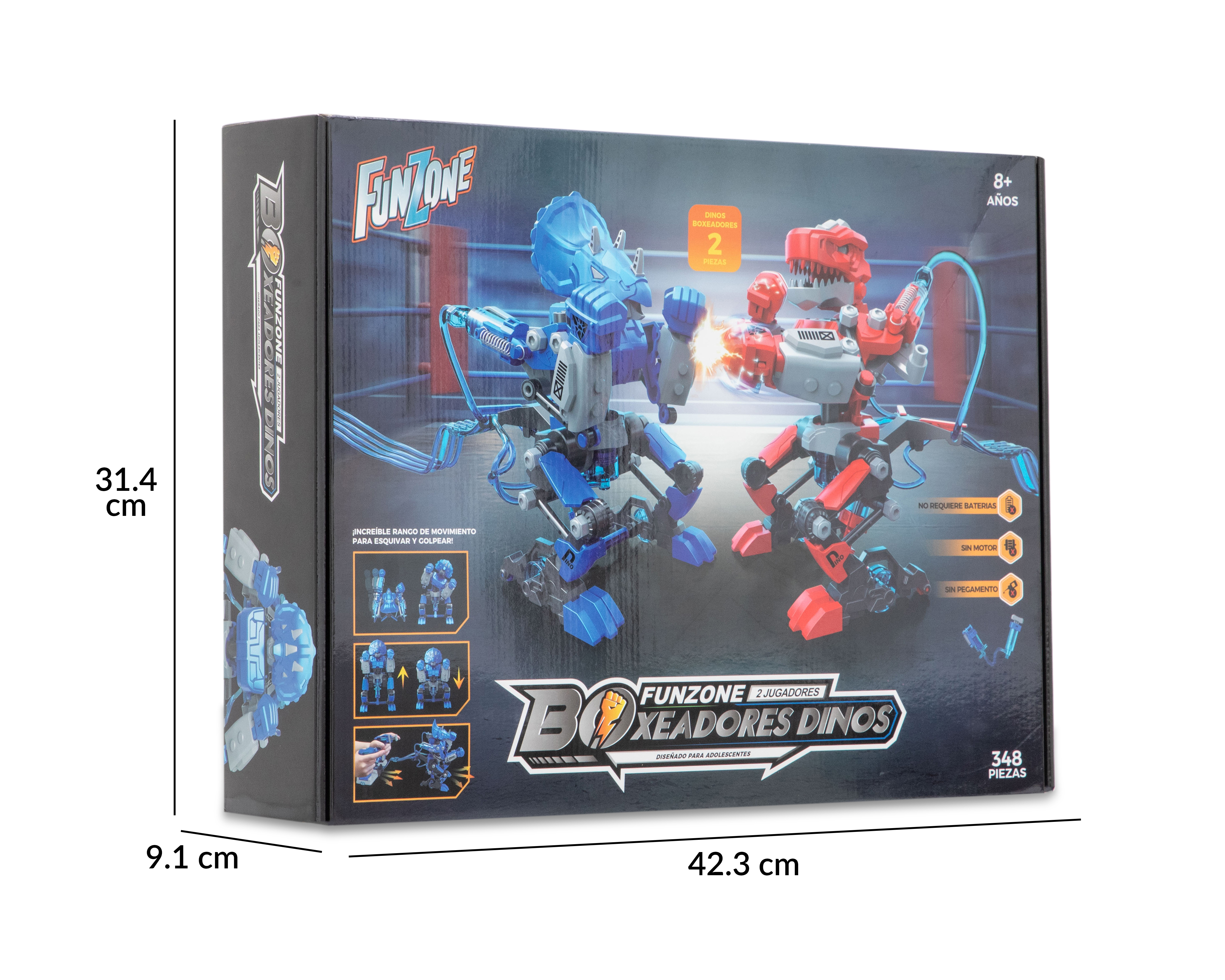 Foto 3 | Foto 3 | Boxeadores Dinos Funzone 384 Piezas